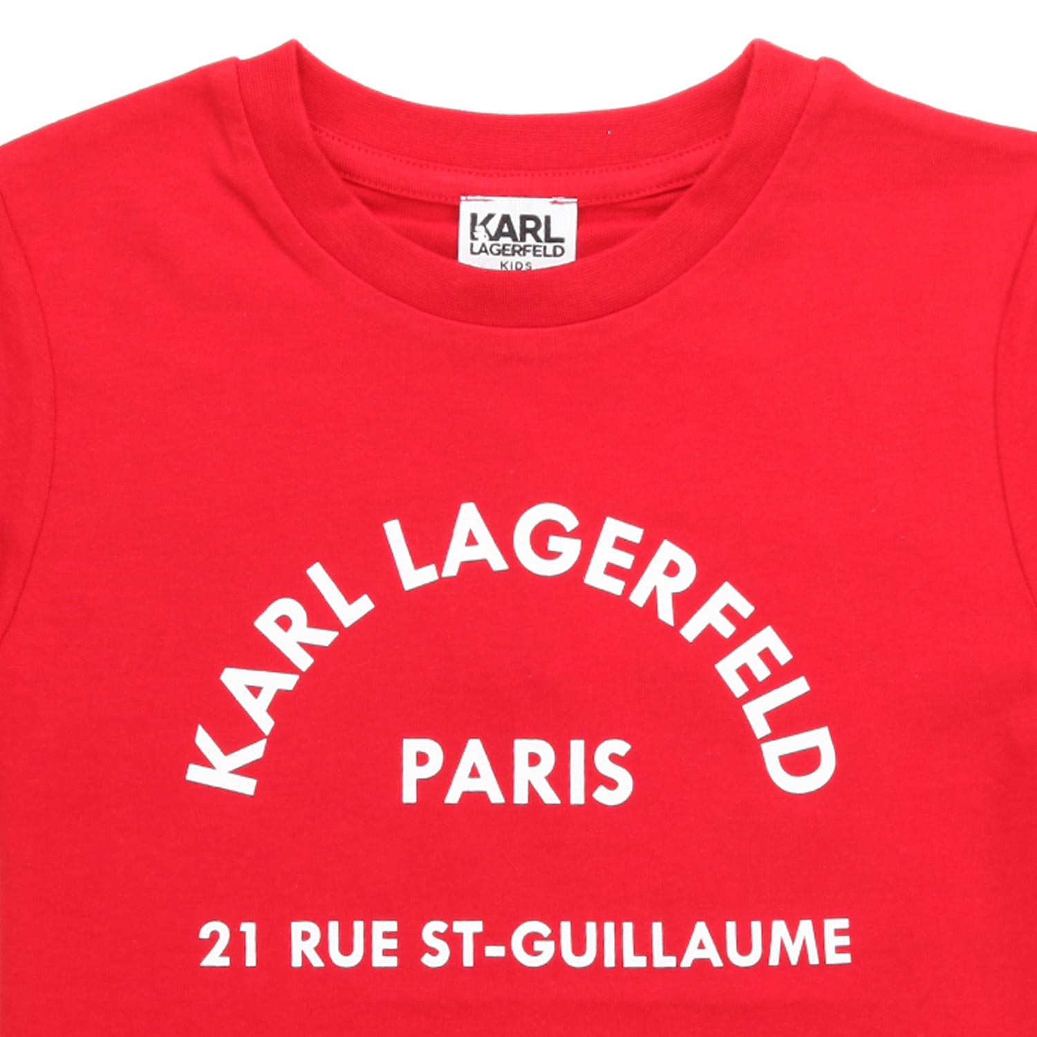 T-SHIRT ROSSA LOGO BIMBA BAMBINA - annameglio.com abbigliamento moda