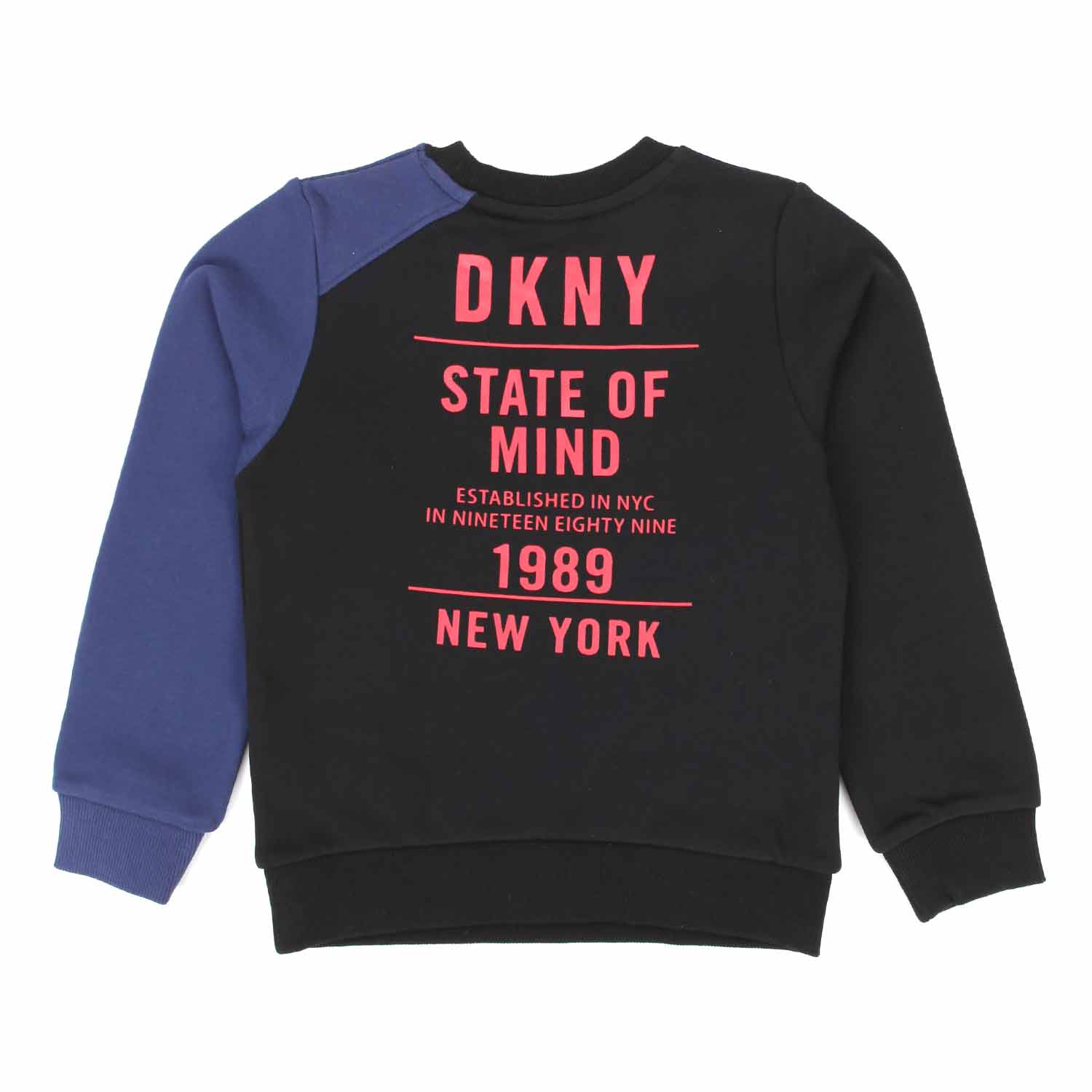 FELPA BLU E NERA BAMBINA TEEN - annameglio.com abbigliamento moda