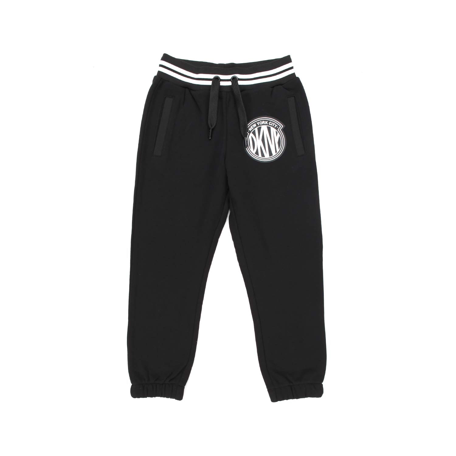 PANTALONE TUTA NERO E BIANCO BAMBINA E TEENAGER - annameglio.com abbigliamento moda