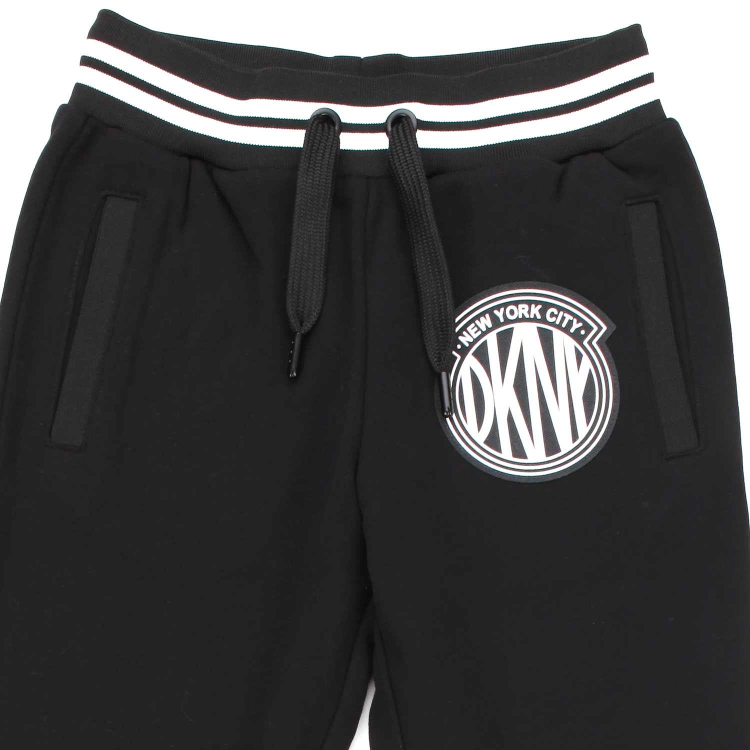 PANTALONE TUTA NERO E BIANCO BAMBINA E TEENAGER - annameglio.com abbigliamento moda