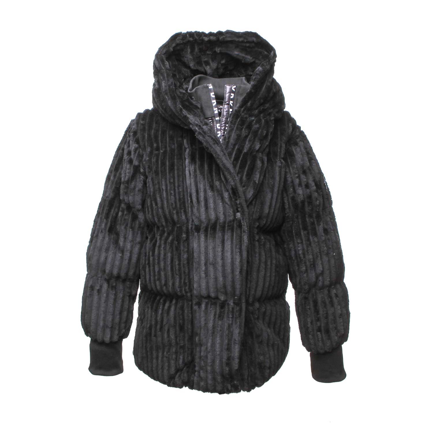 CAPPOTTO NERO A COSTE BAMBINA E TEENAGER - annameglio.com abbigliamento moda