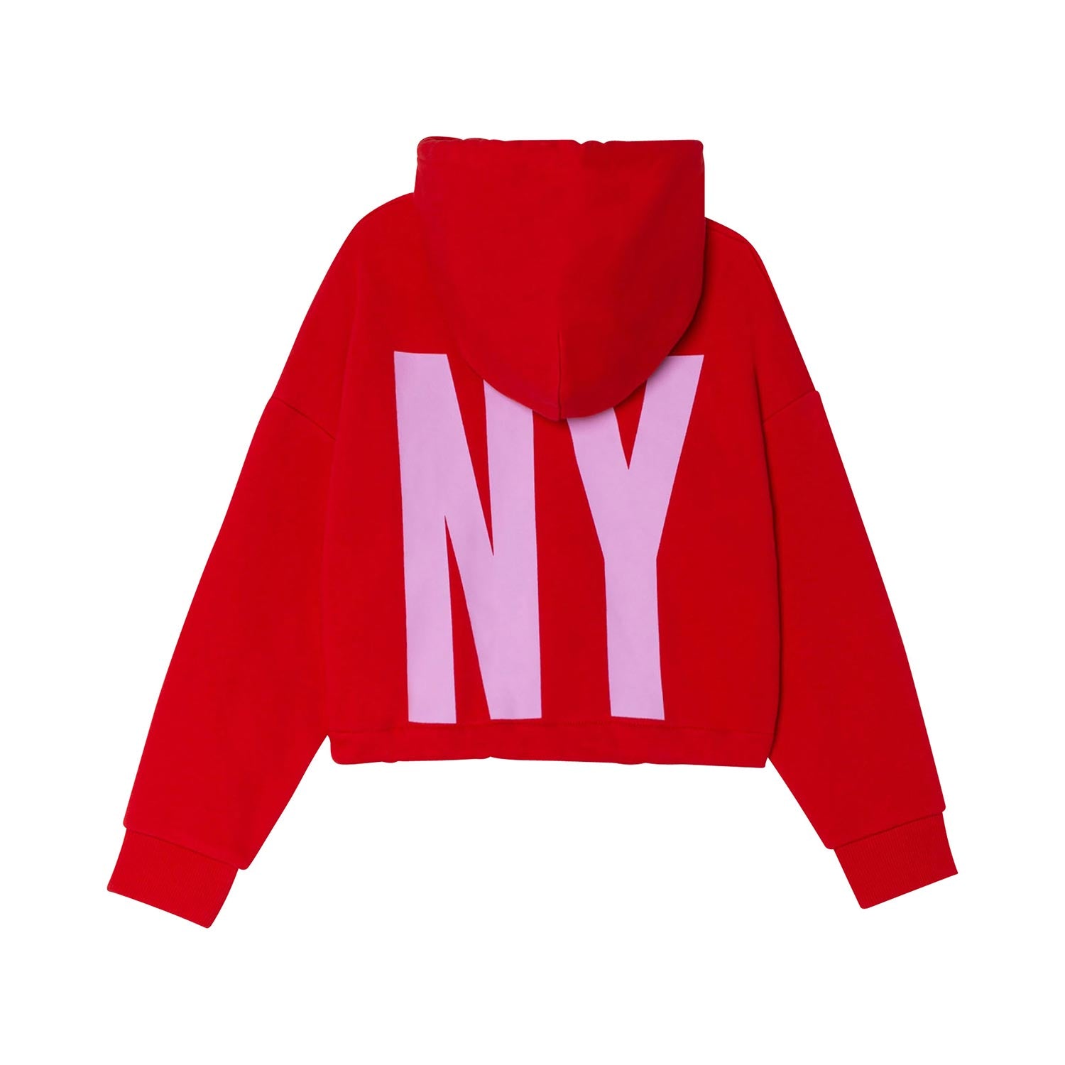 FELPA ROSSA CAPPUCCIO BAMBINA TEEN - annameglio.com abbigliamento moda