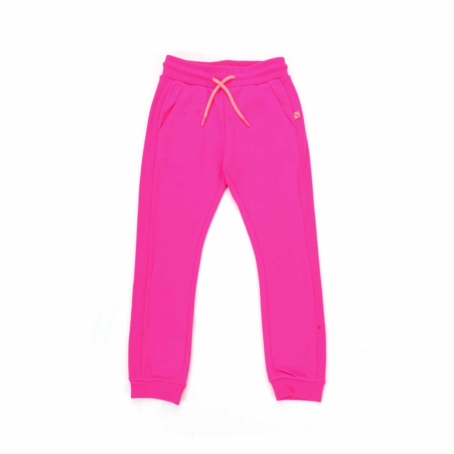 PANTALONE TUTA ROSA FLUO BAMBINA - annameglio.com abbigliamento moda