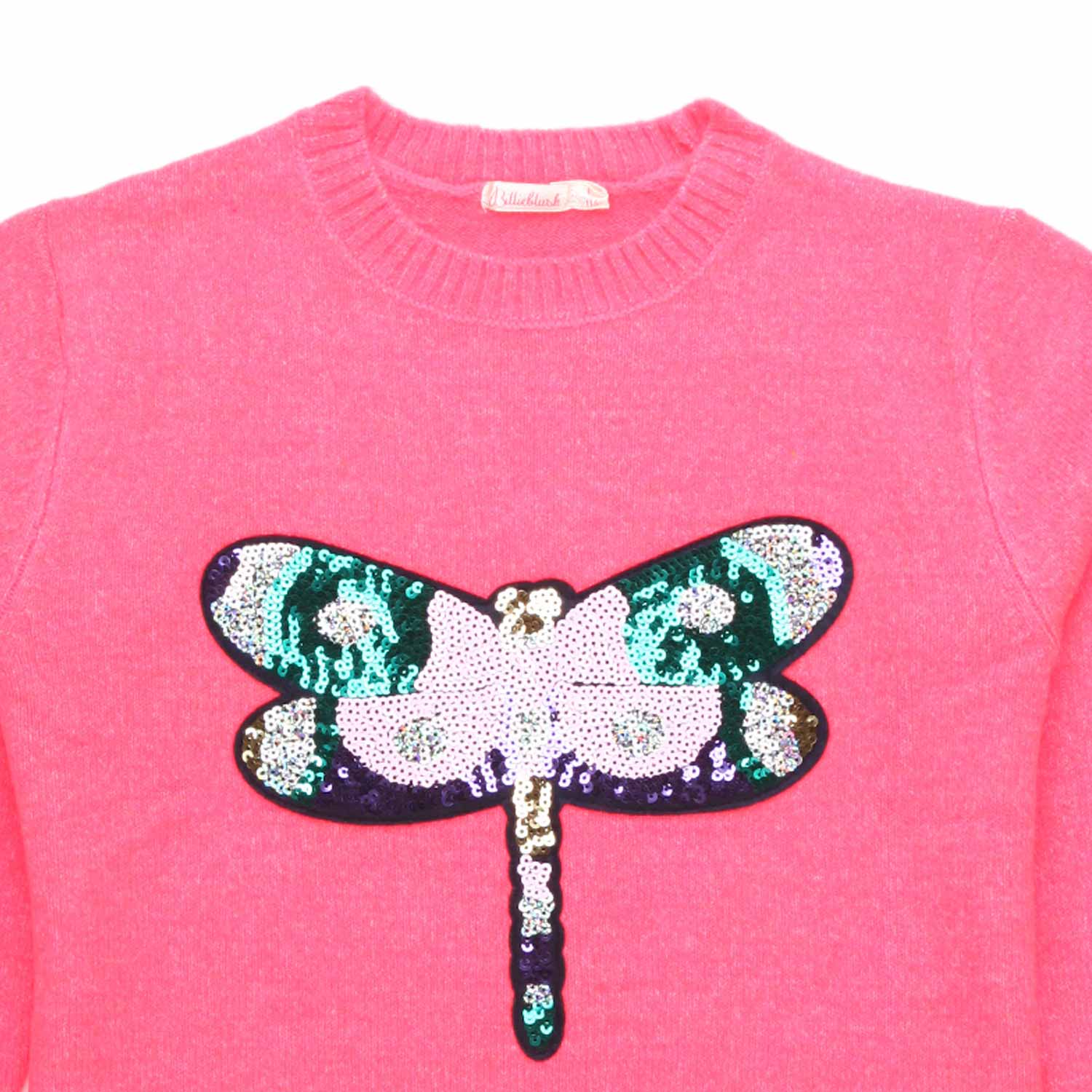 PULLOVER FUCSIA CON PAILLETTES BAMBINA - annameglio.com abbigliamento moda