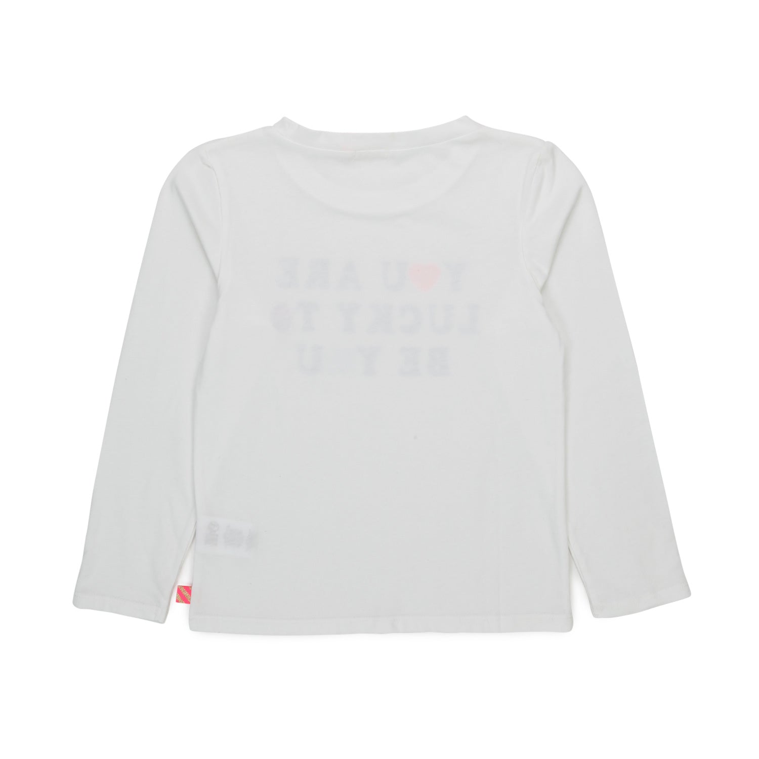 T-SHIRT BIANCA CON LETTERING BAMBINA - annameglio.com abbigliamento moda