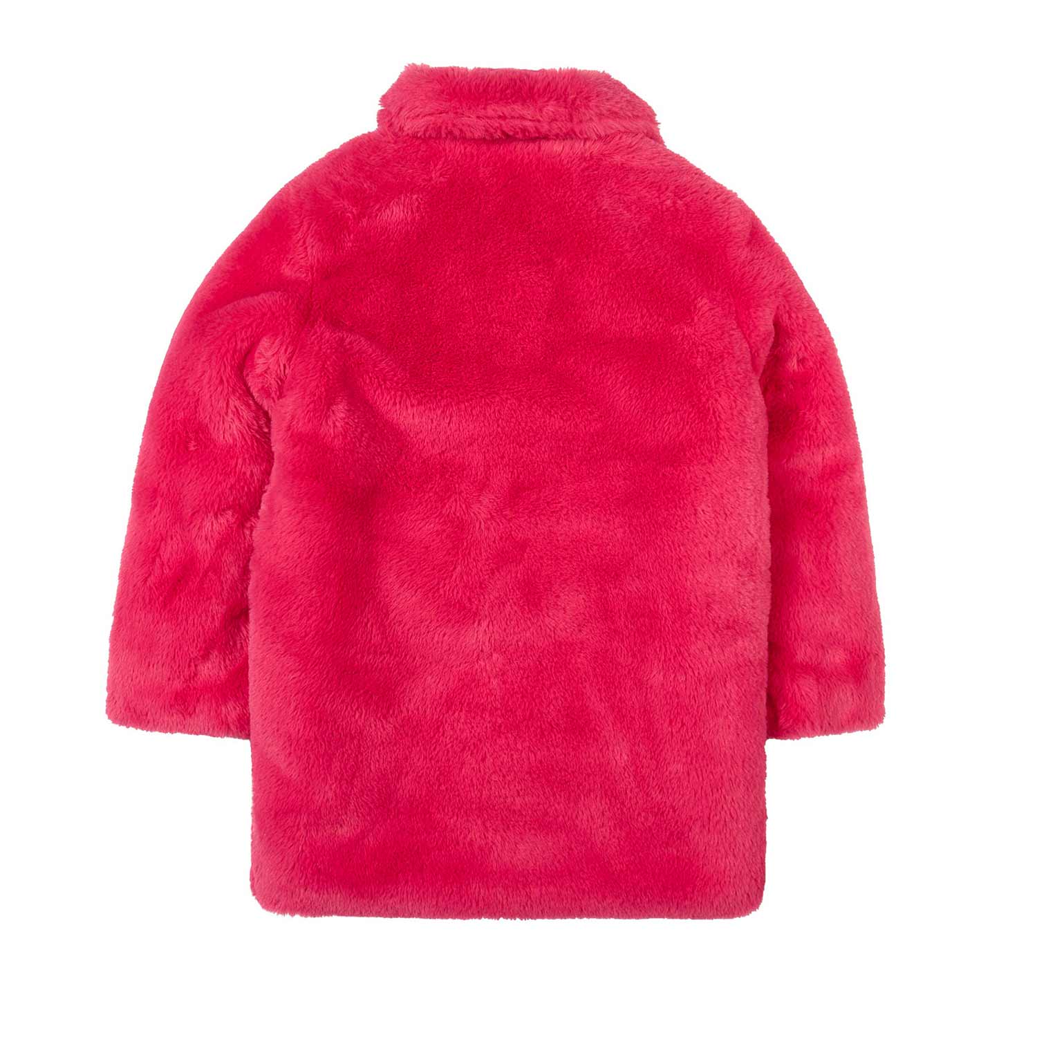 GIACCA IN PELLICCIA SINTETICA FUCSIA BAMBINA - annameglio.com abbigliamento moda