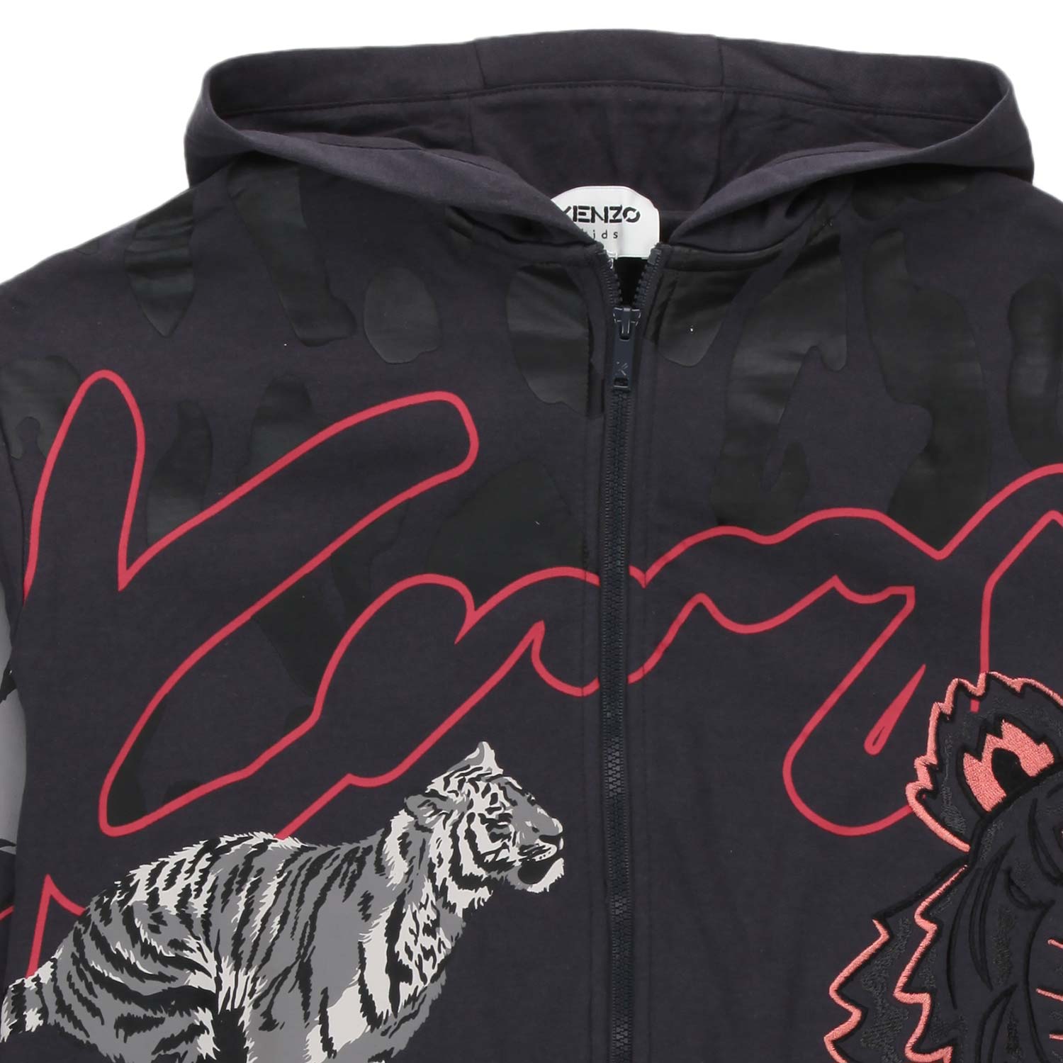 FELPA TIGRE CON ZIP BAMBINO TEEN - annameglio.com abbigliamento moda