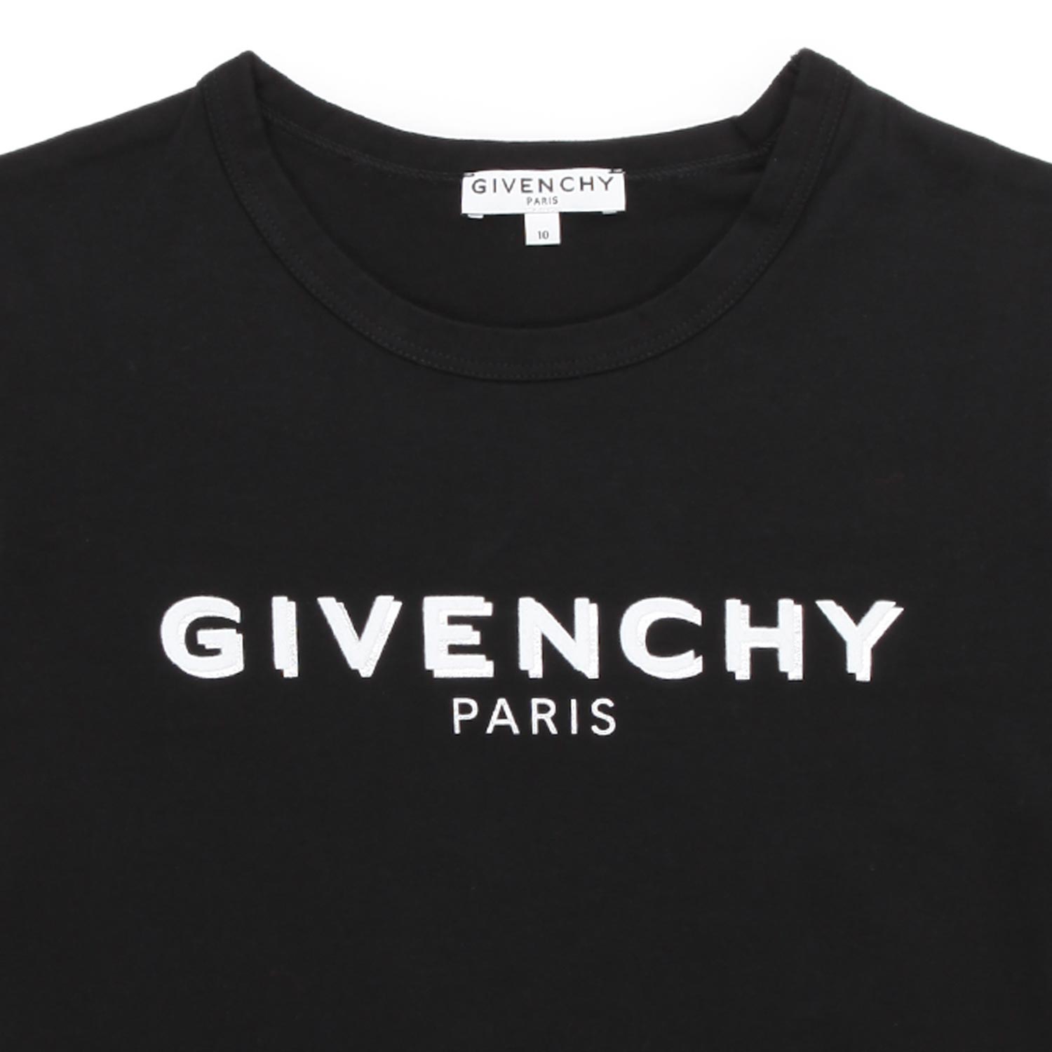 T-SHIRT NERA GIRL STAMPA LOGO - annameglio.com abbigliamento moda