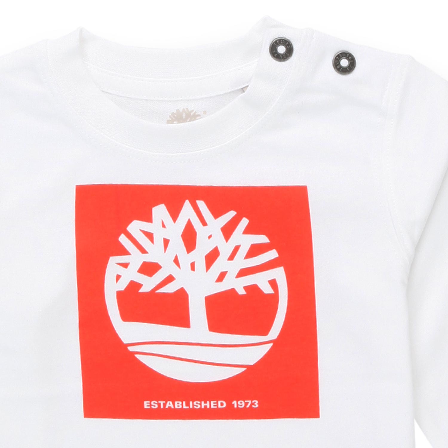 T-SHIRT LUNGA BIANCA E ROSSA BEBÈ E BAMBINO - annameglio.com abbigliamento moda