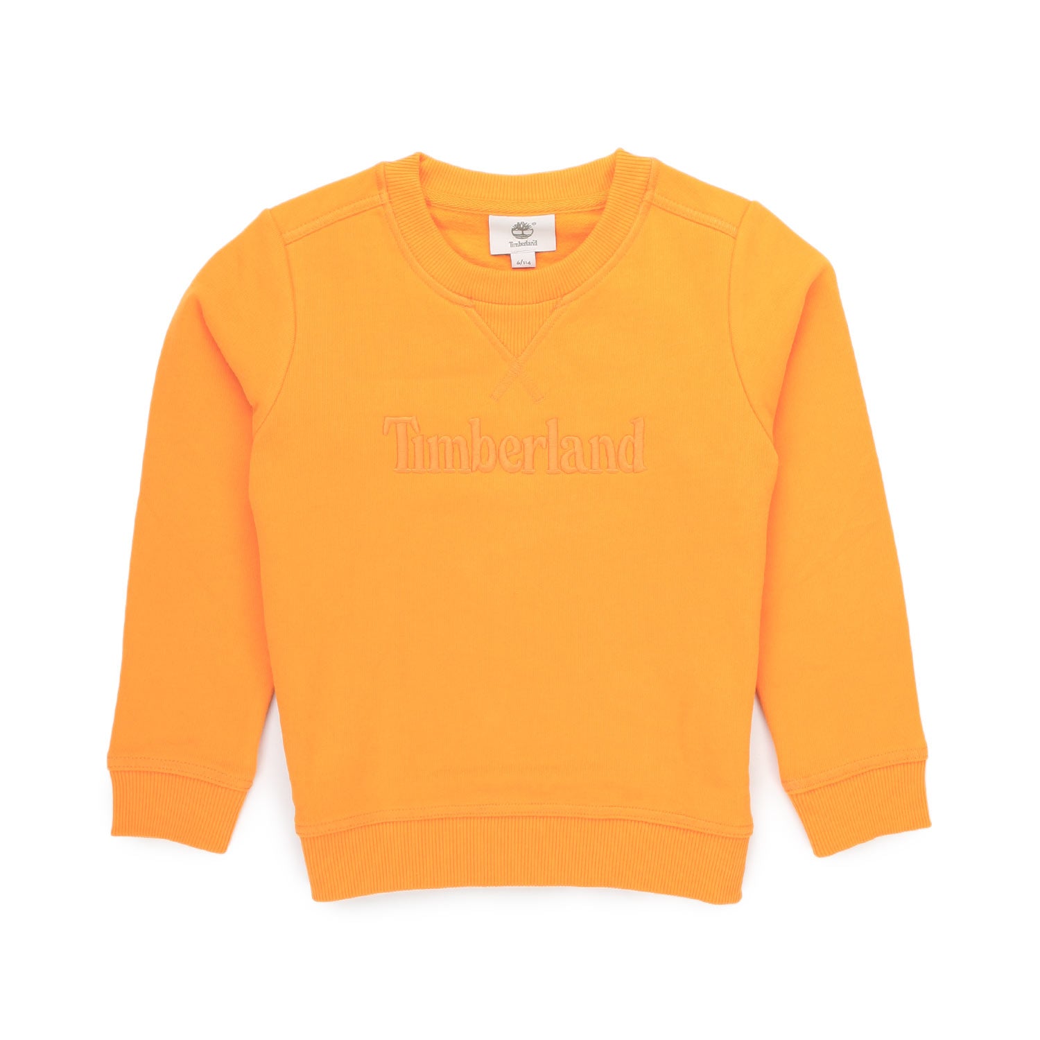 FELPA ARANCIONE CON LOGO BAMBINO E TEEN - annameglio.com abbigliamento moda