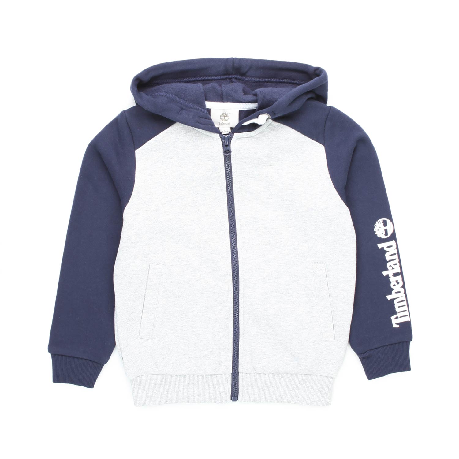 FELPA BIANCA E BLU CON CAPPUCCIO BAMBINO E TEEN - annameglio.com abbigliamento moda