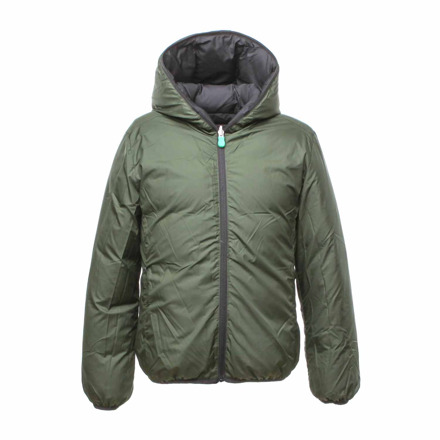 PIUMINO UNISEX VERDE E NERO BAMBINO E TEENAGER - annameglio.com abbigliamento moda