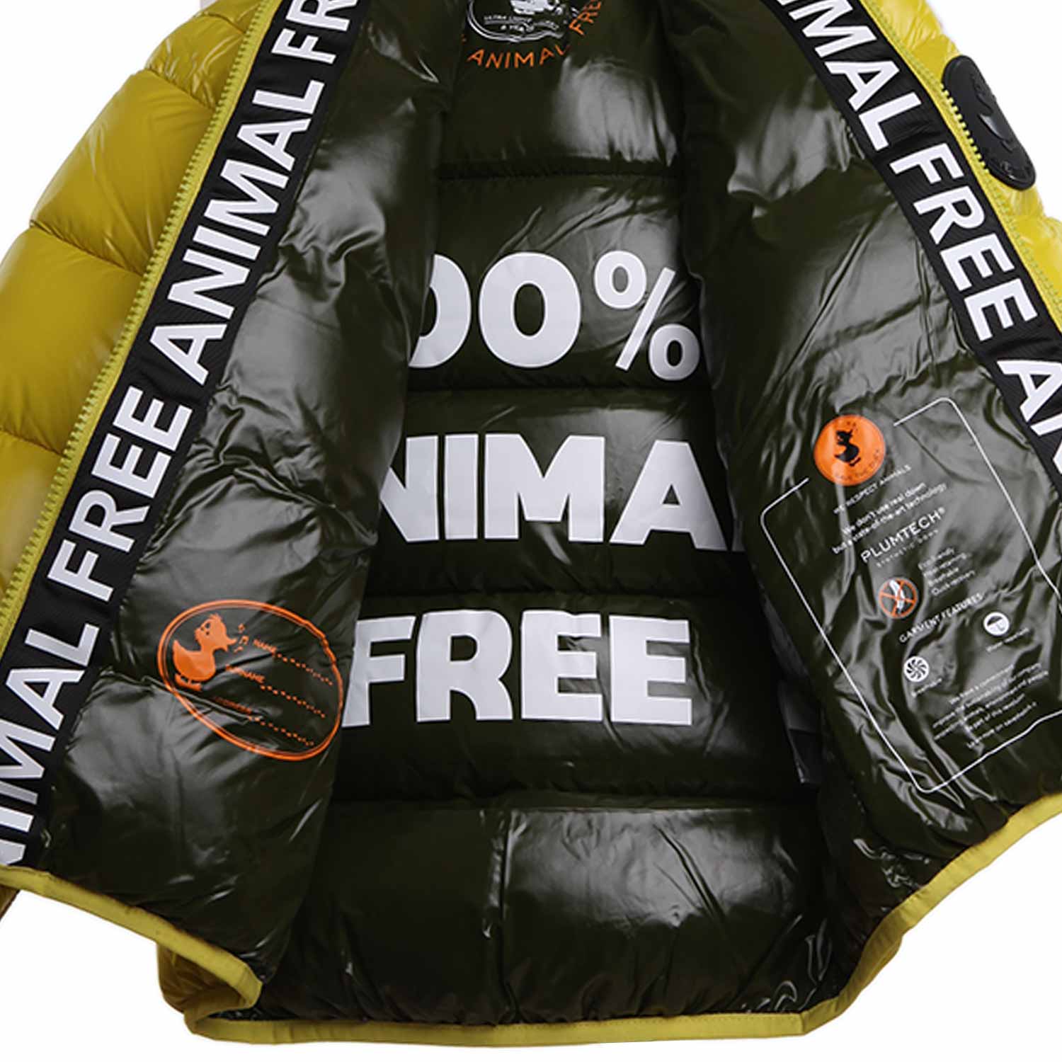 PIUMINO GIALLO E NERO BAMBINO E TEENAGER - annameglio.com abbigliamento moda