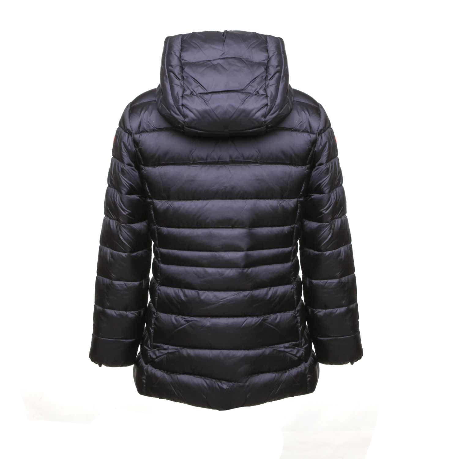 PIUMINO LUNGO IRIS NERO BAMBINA E TEENAGER - annameglio.com abbigliamento moda