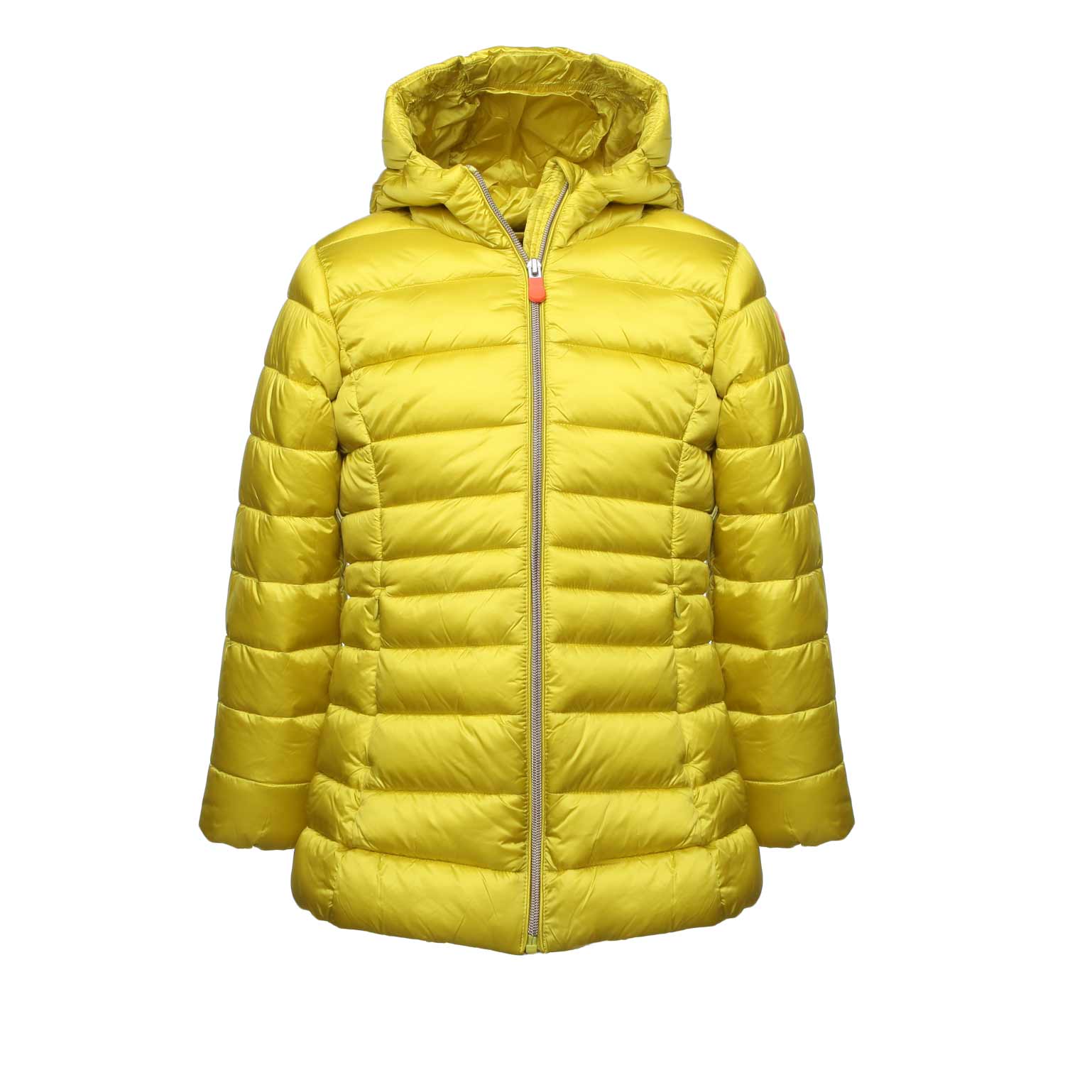 PIUMINO IRIS LUNGO LIME PERLATO BAMBINA - annameglio.com abbigliamento moda