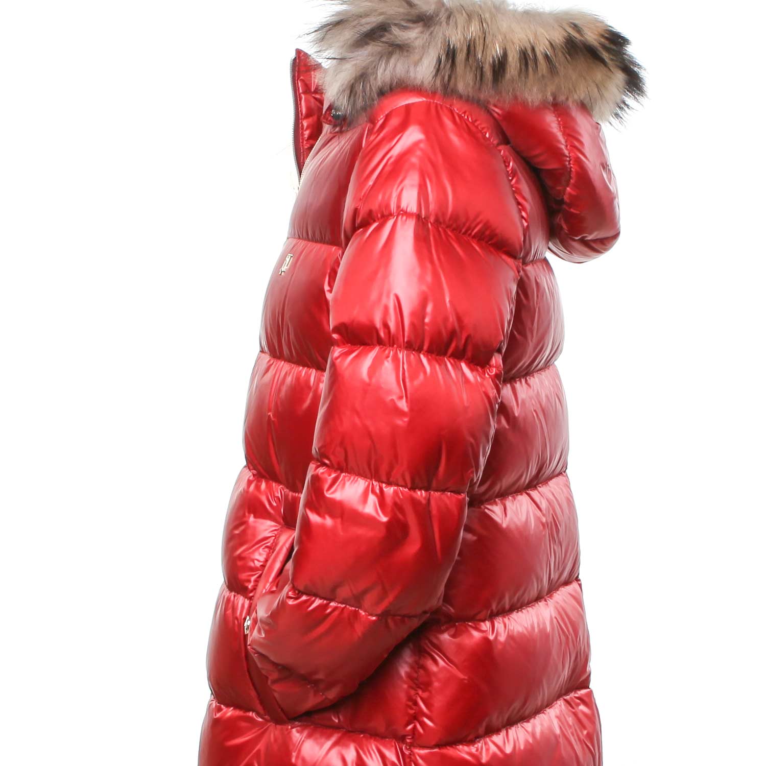 PIUMINO LUNGO ROSSO MATTONE BAMBINA E TEEN - annameglio.com abbigliamento moda