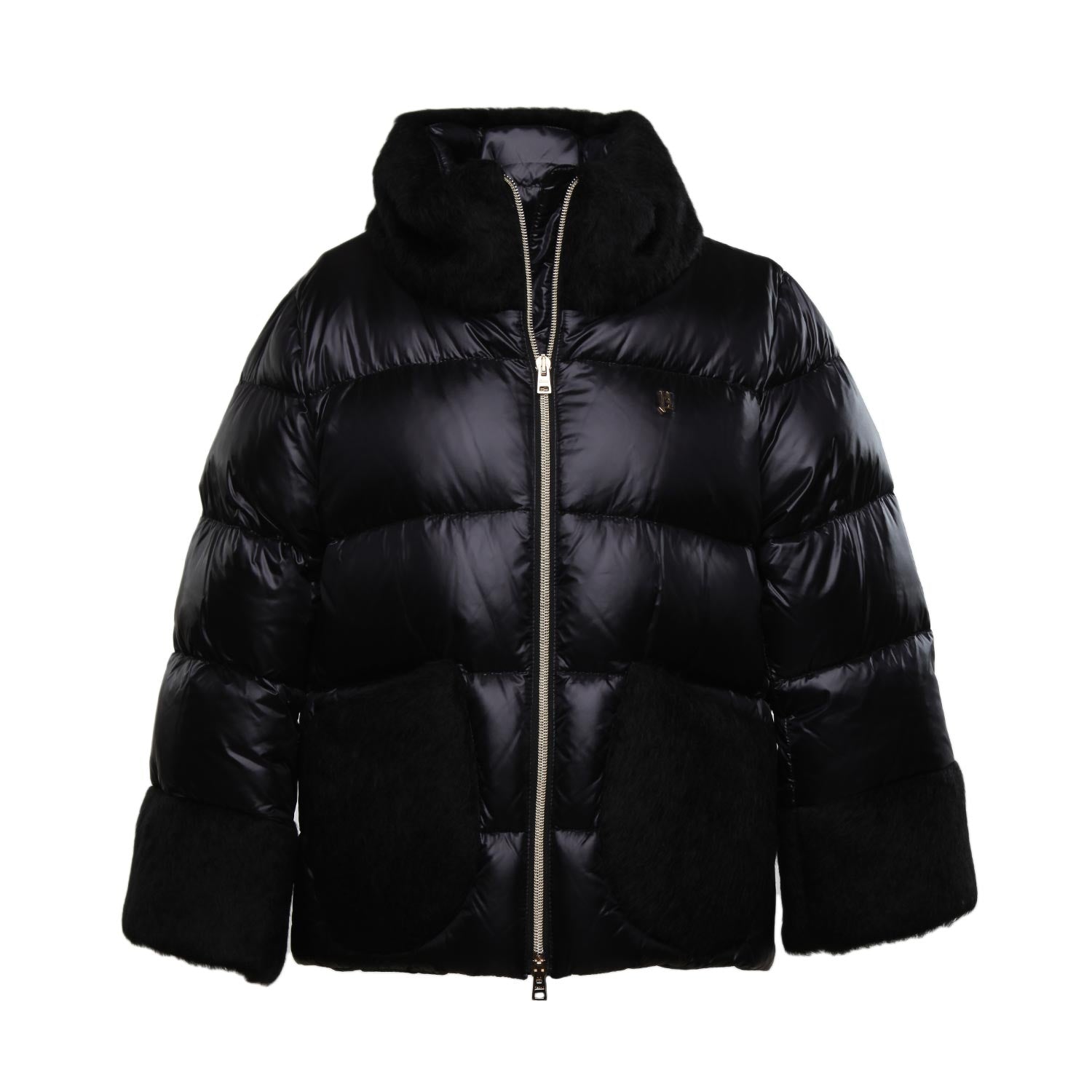 GIUBBOTTO BAMBINA TEENAGER NERO - annameglio.com abbigliamento moda