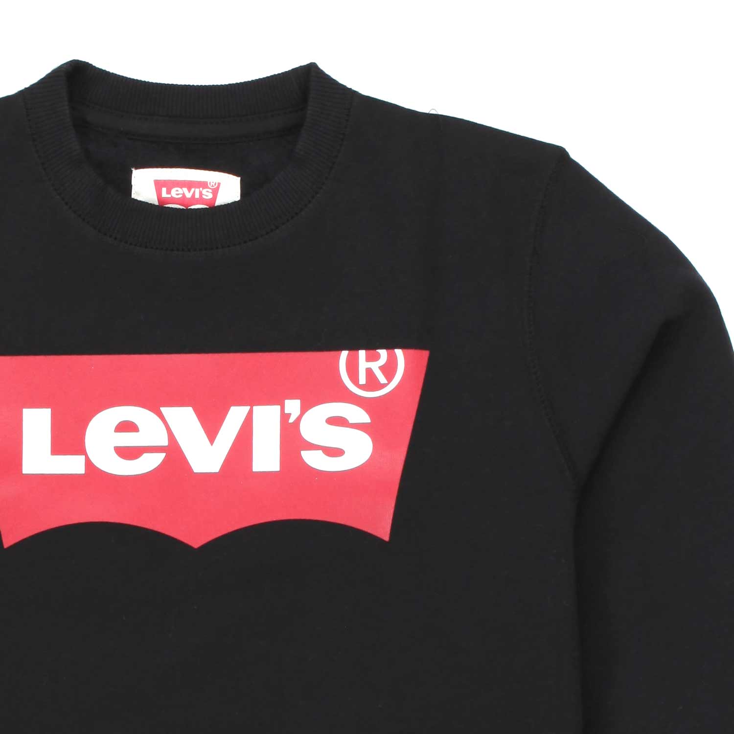 FELPA NERA UNISEX CON STAMPA LOGO - annameglio.com abbigliamento moda