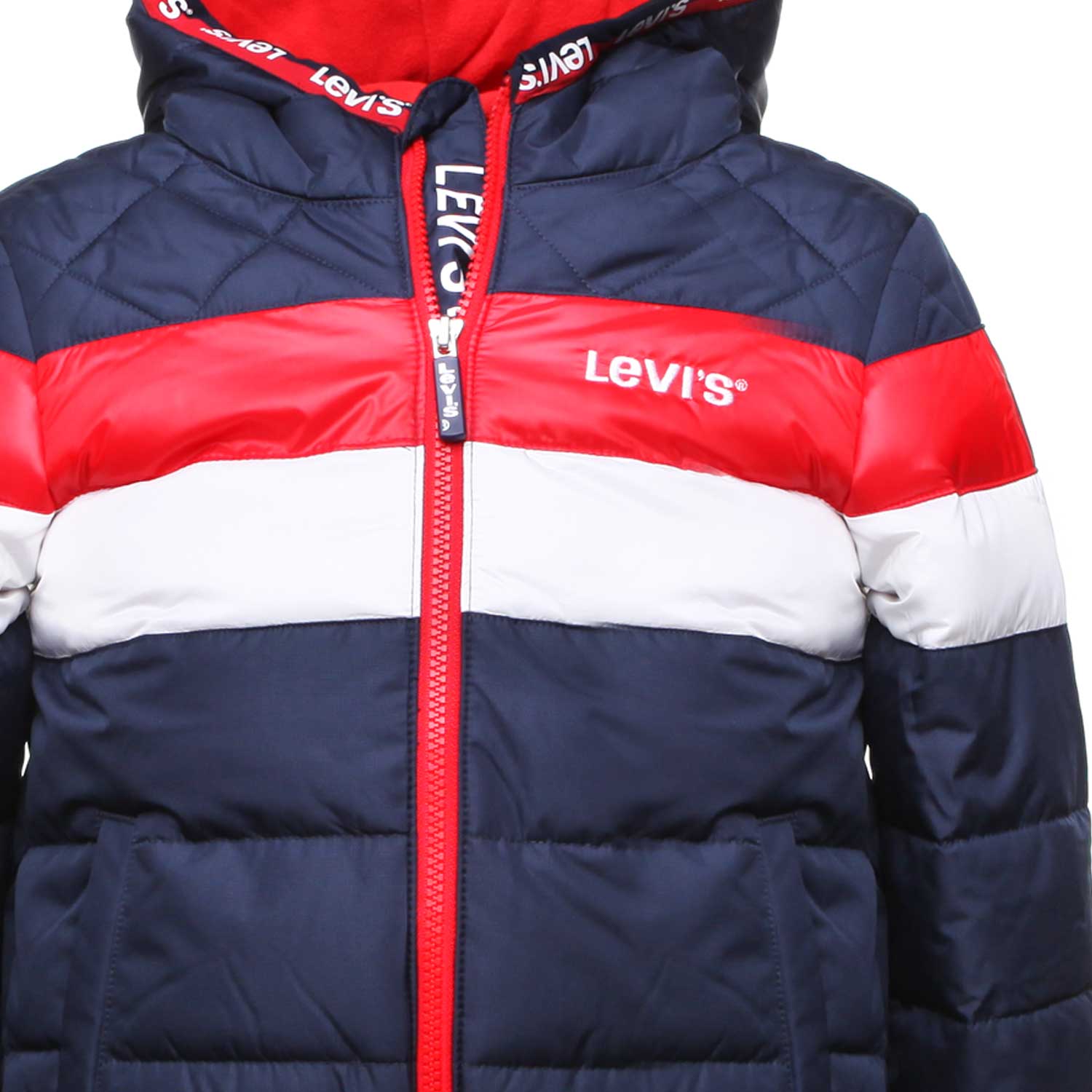 GIUBBOTTO BLU E ROSSO BAMBINO - annameglio.com abbigliamento moda