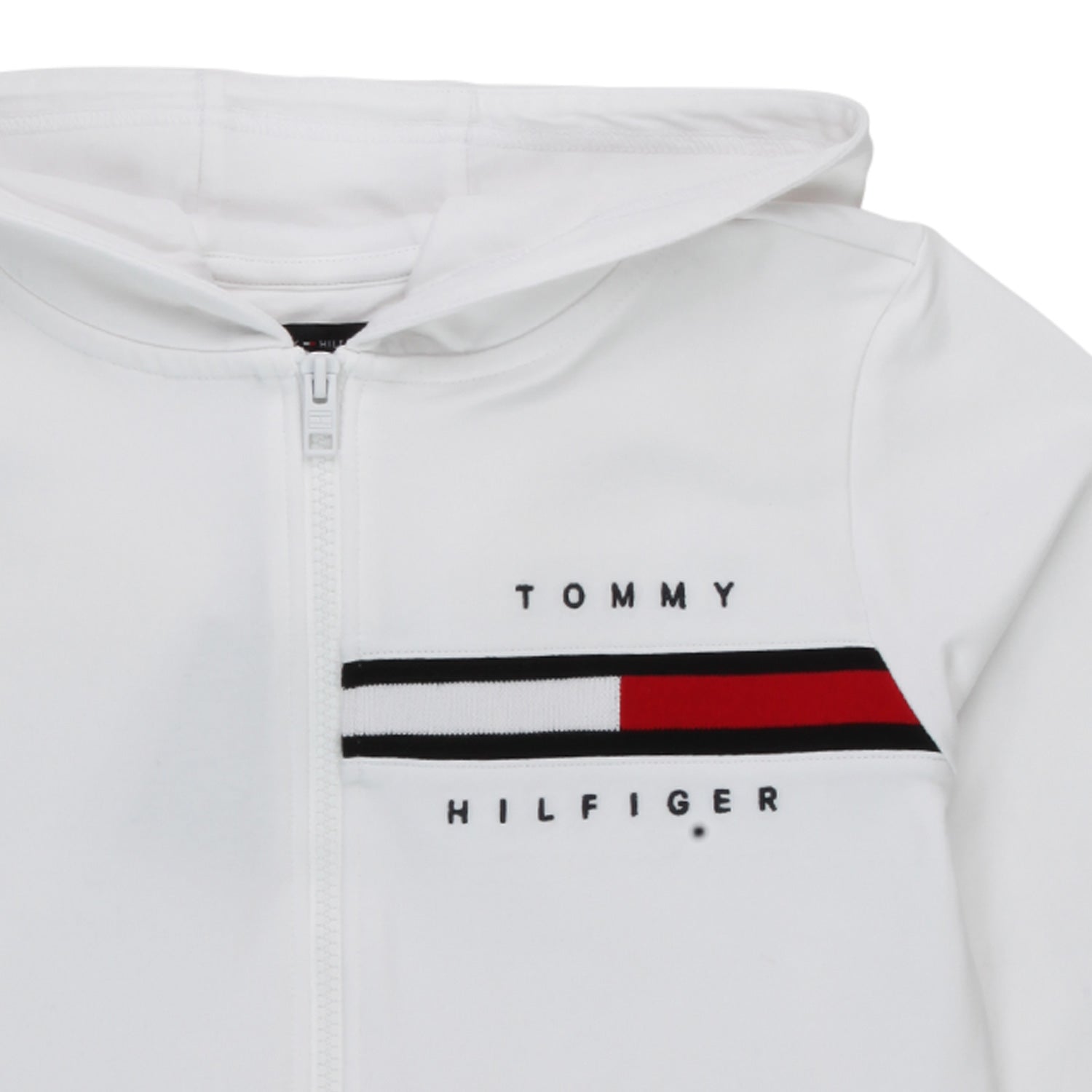 FELPA BIANCA ZIP BAMBINO BOY - annameglio.com abbigliamento moda