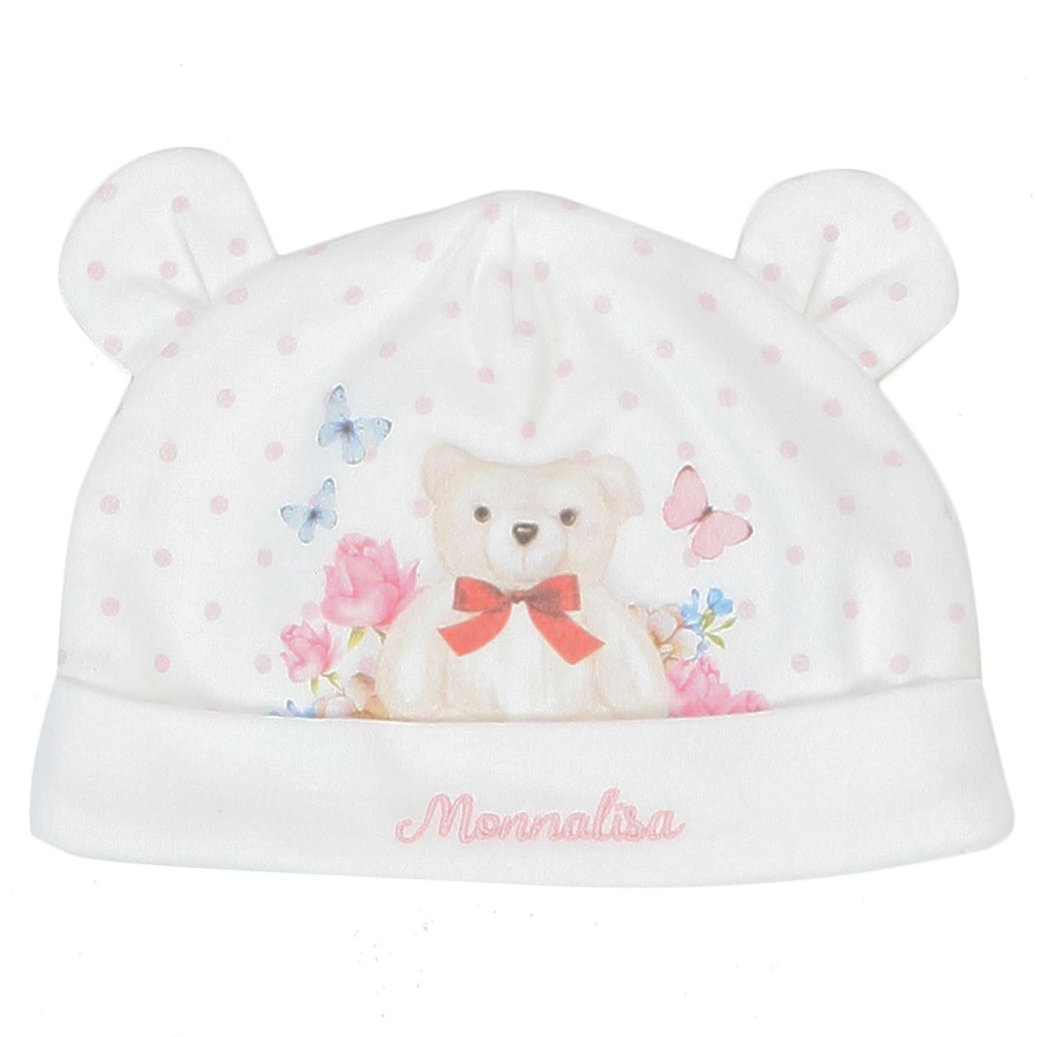 BERRETTO CON ORSETTO NEONATA - annameglio.com abbigliamento moda