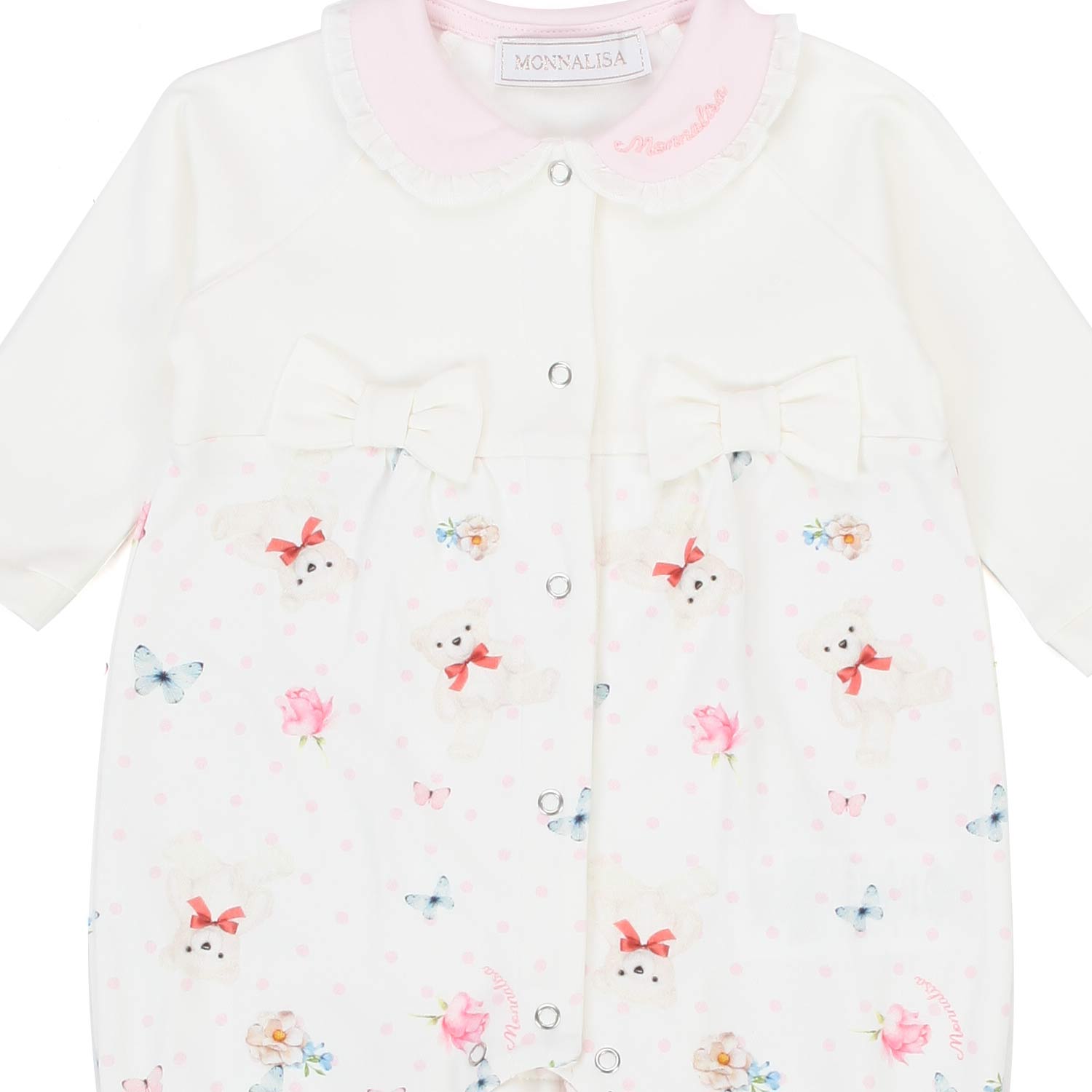 TUTINA CON FIOCCHI NEONATA - annameglio.com abbigliamento moda