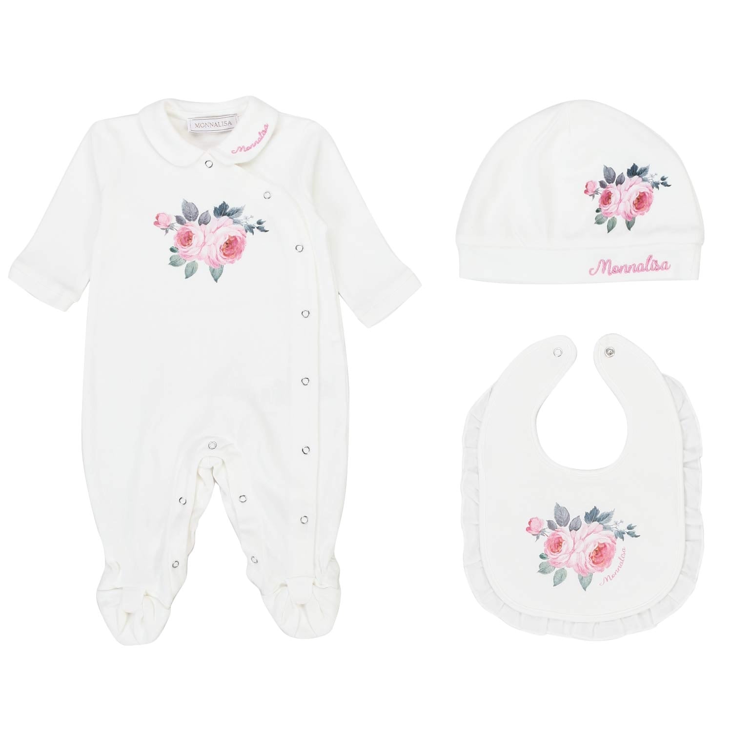SET TUTINA BIANCO PANNA NEONATA - annameglio.com abbigliamento moda