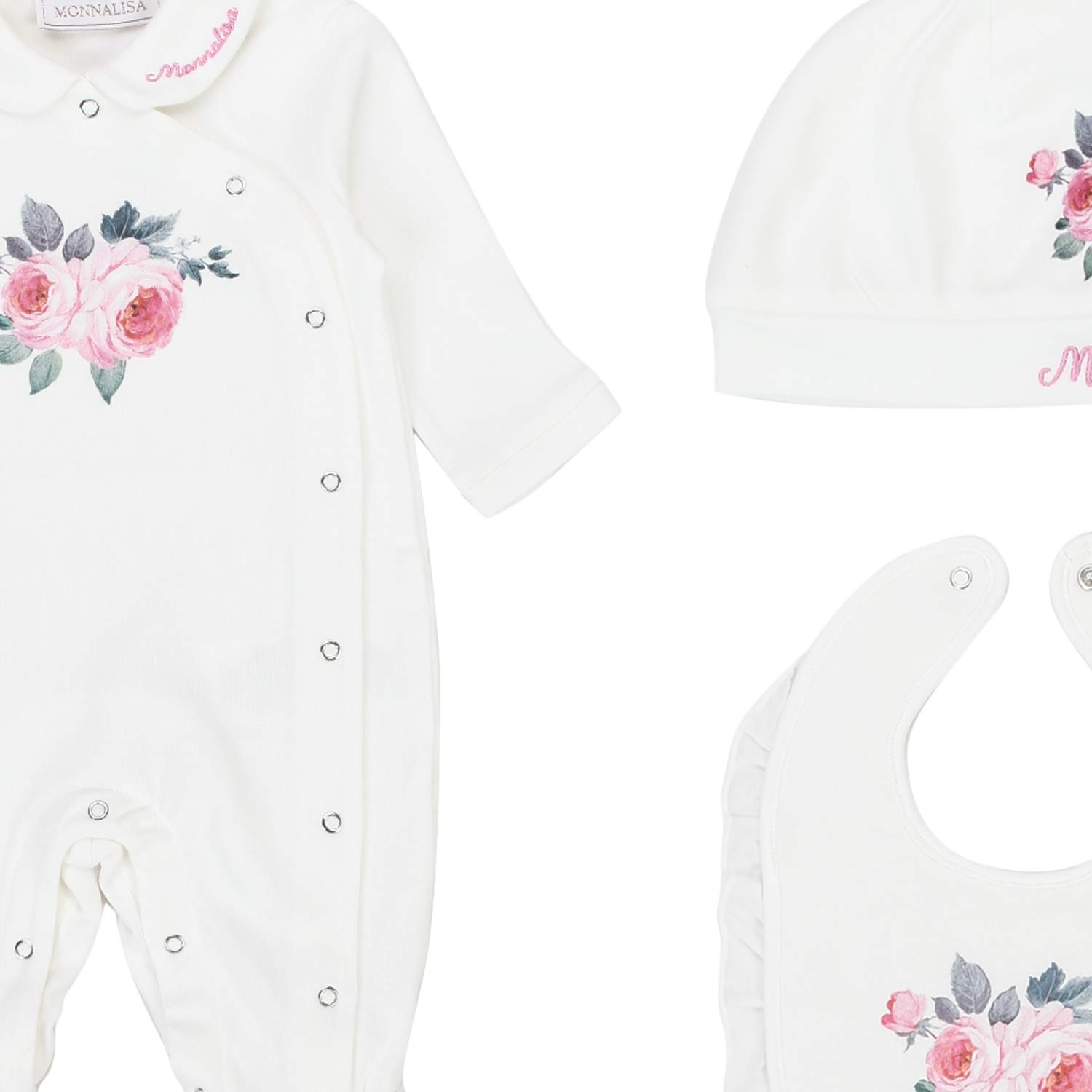 SET TUTINA BIANCO PANNA NEONATA - annameglio.com abbigliamento moda