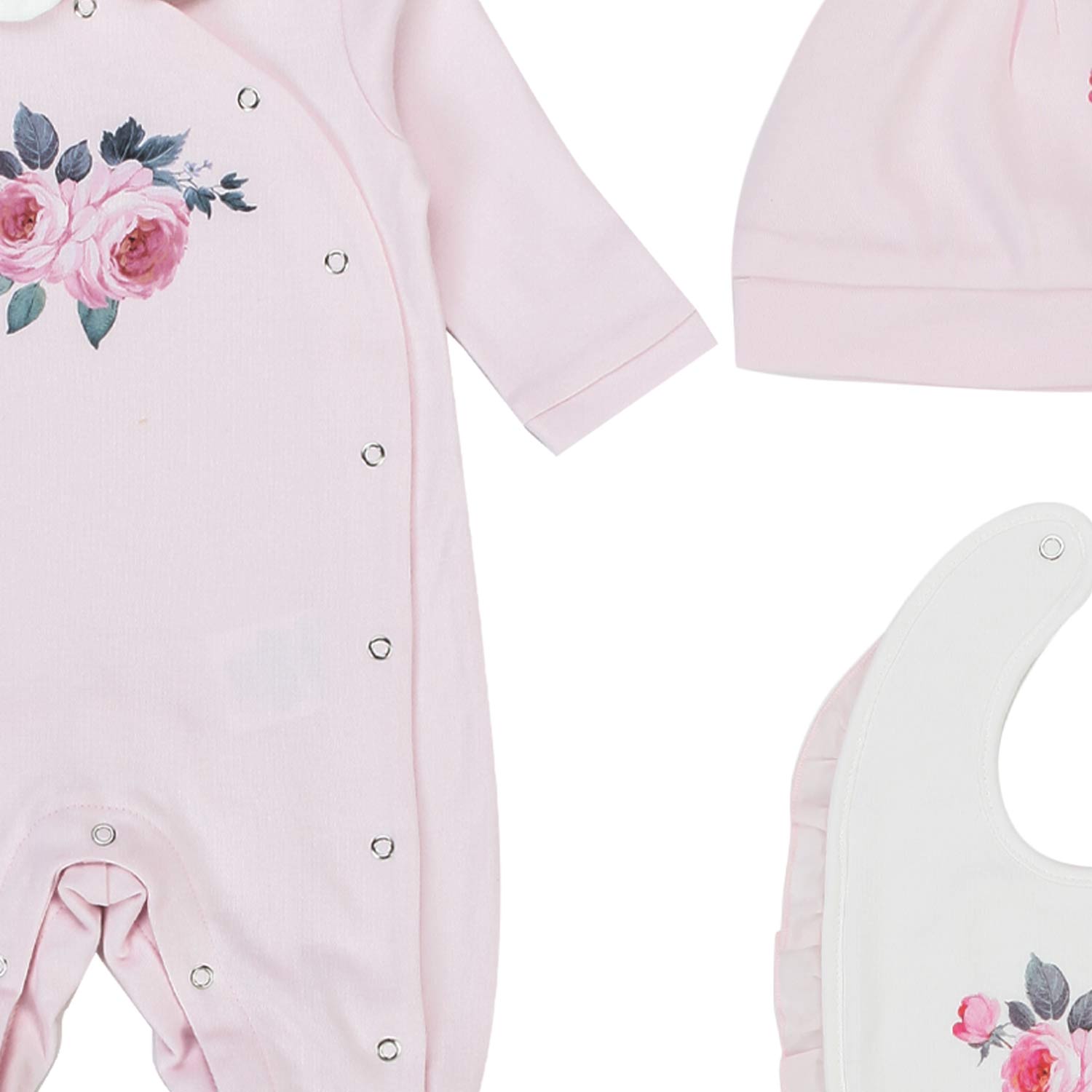 SET TUTINA ROSA E BIANCA NEONATA - annameglio.com abbigliamento moda