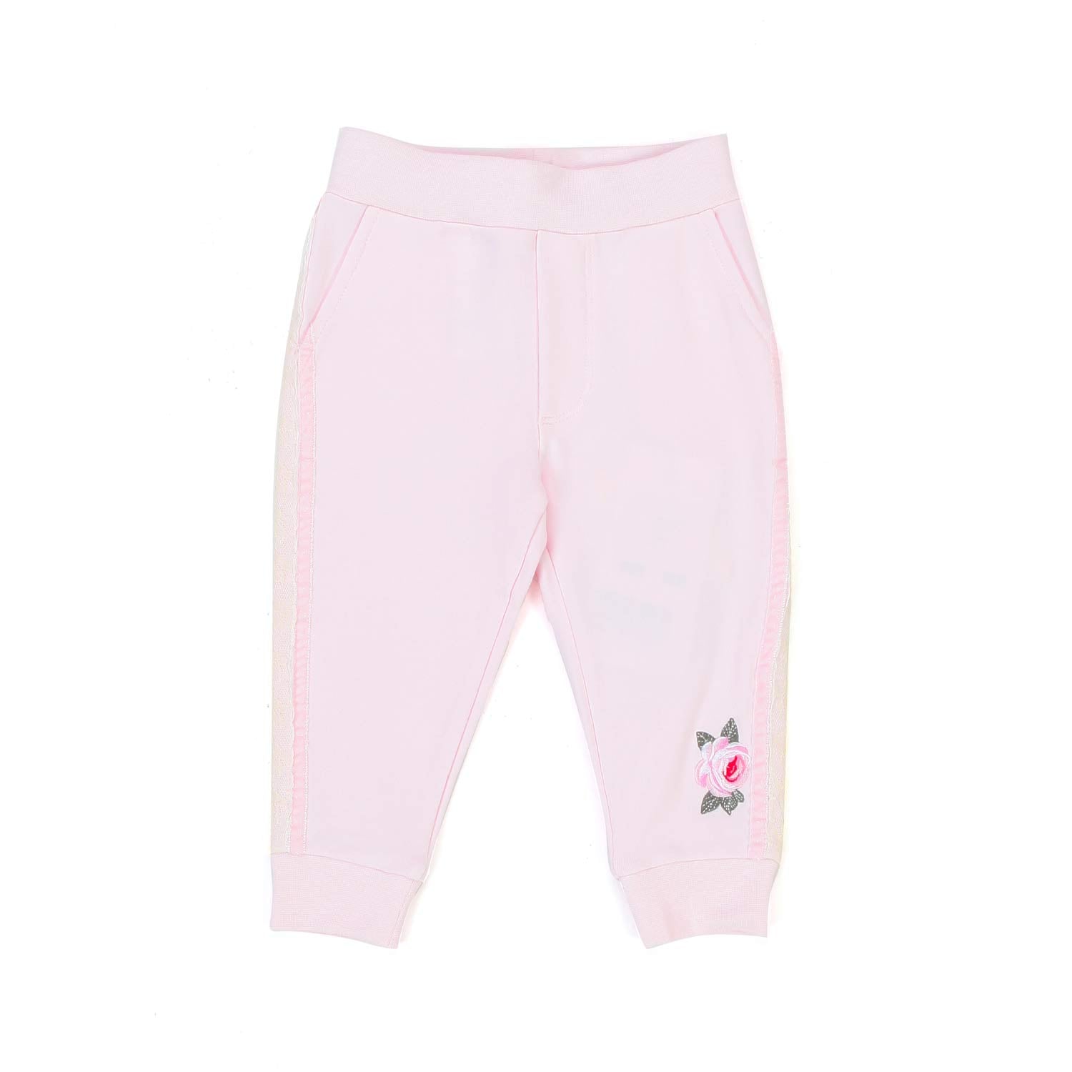 PANTALONE ROSA NEONATA BIMBA - annameglio.com abbigliamento moda