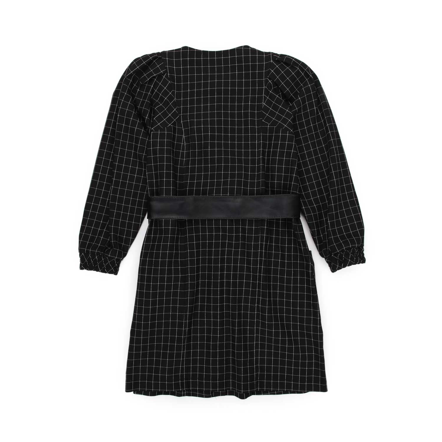 ABITO NERO A QUADRETTI TEENAGER E BAMBINA - annameglio.com abbigliamento moda