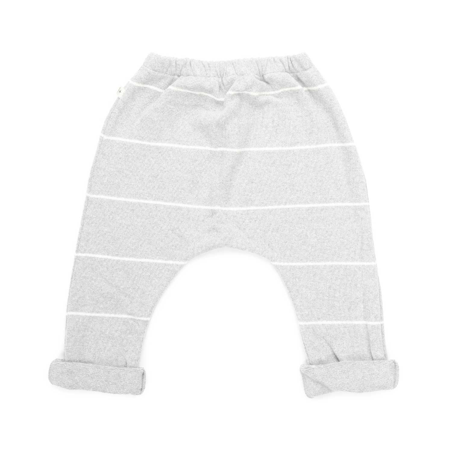 PANTALONE CHARLES GRIGIO BABY UNISEX - annameglio.com abbigliamento moda