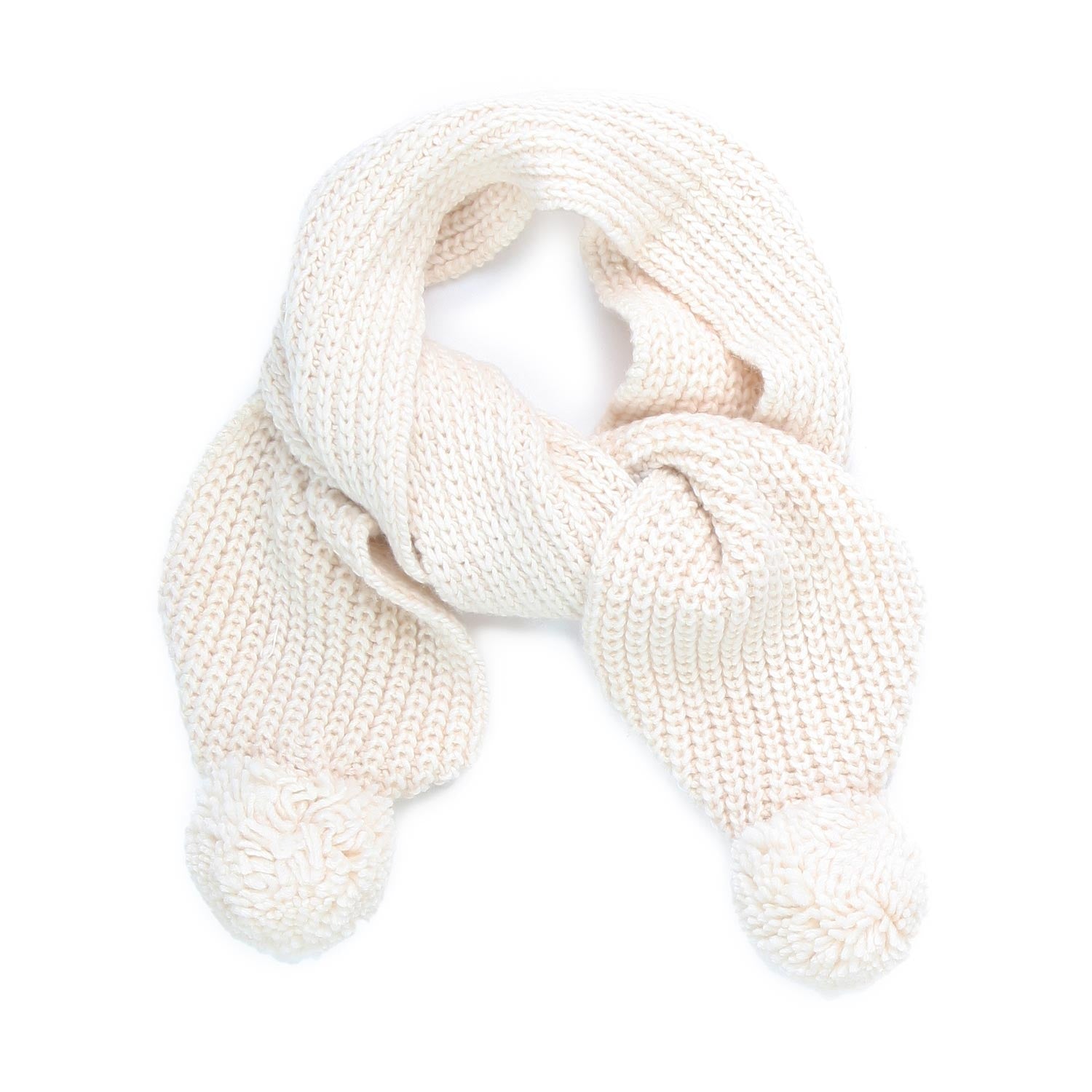 SCIARPA CLYDE BIANCA BABY UNISEX - annameglio.com abbigliamento moda