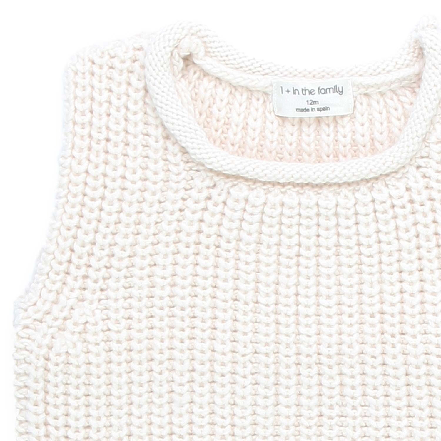 GILET GABRIEL BIANCO BABY UNISEX - annameglio.com abbigliamento moda