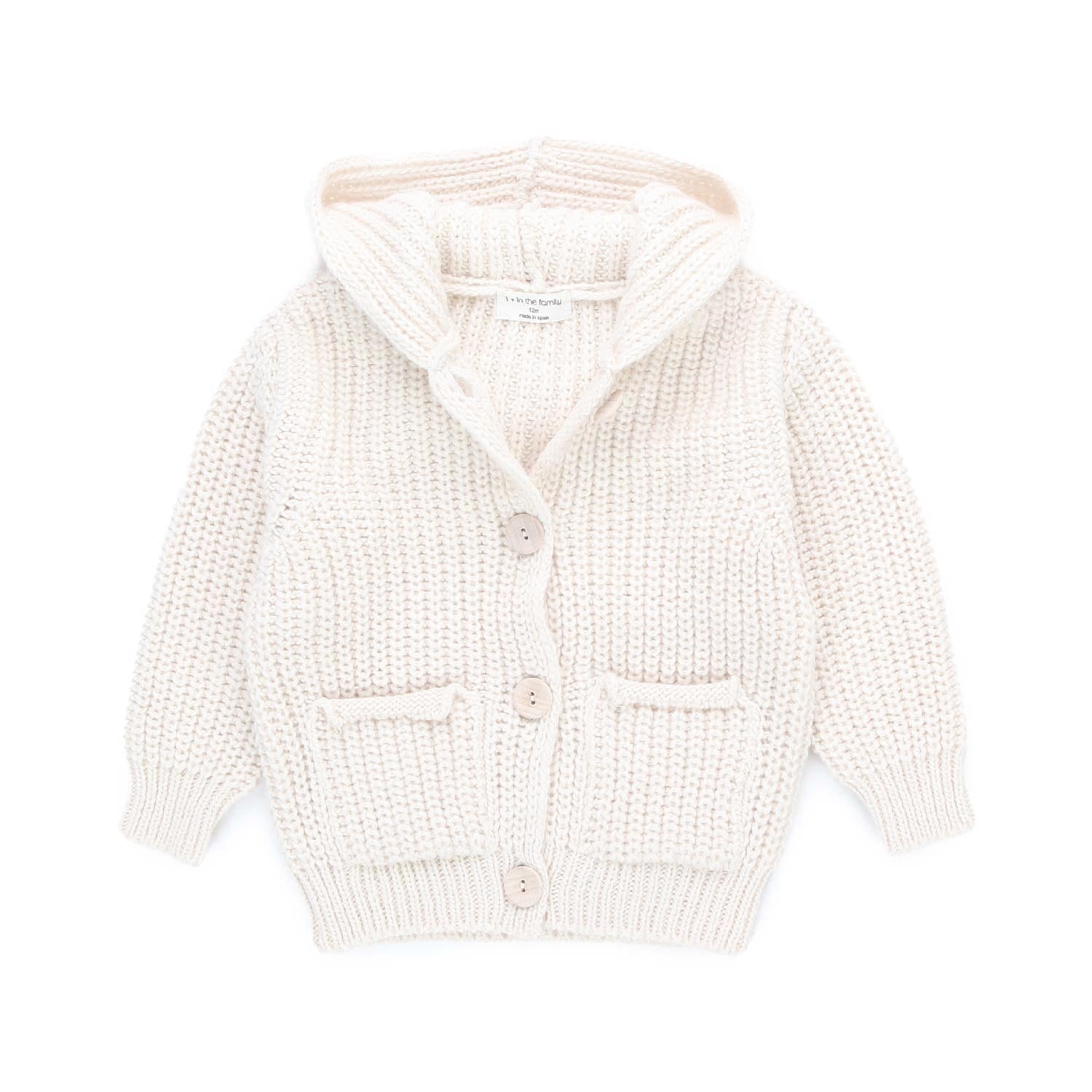 MAGLIONE UBALD ECRU BABY UNISEX - annameglio.com abbigliamento moda