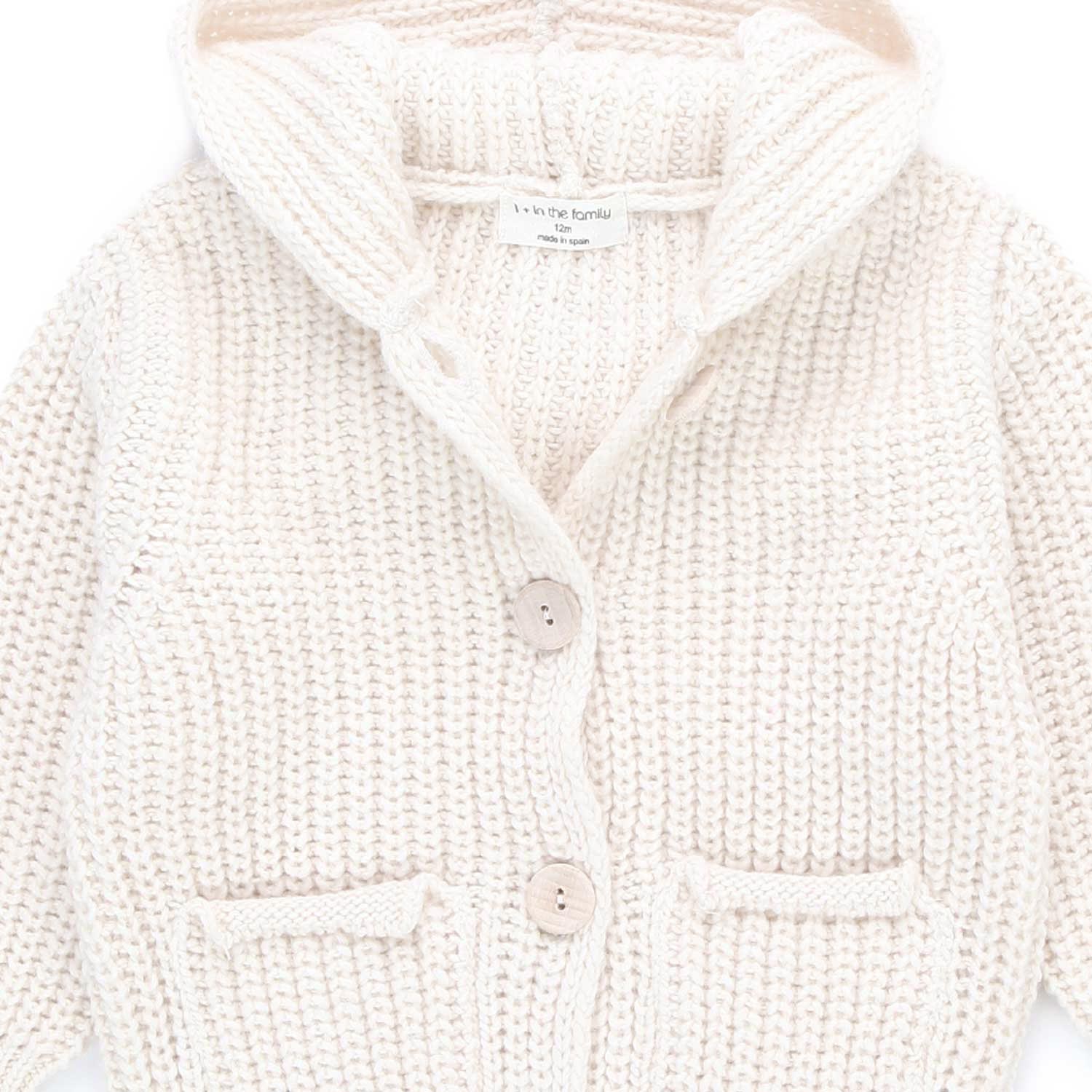 MAGLIONE UBALD ECRU BABY UNISEX - annameglio.com abbigliamento moda