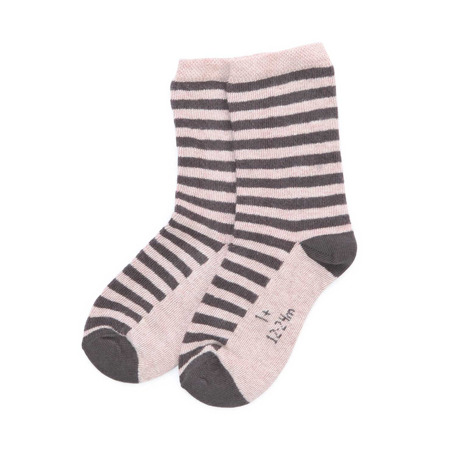 CALZINI ANIOL ROSA A RIGHE BEBÈ E BAMBINA - annameglio.com abbigliamento moda