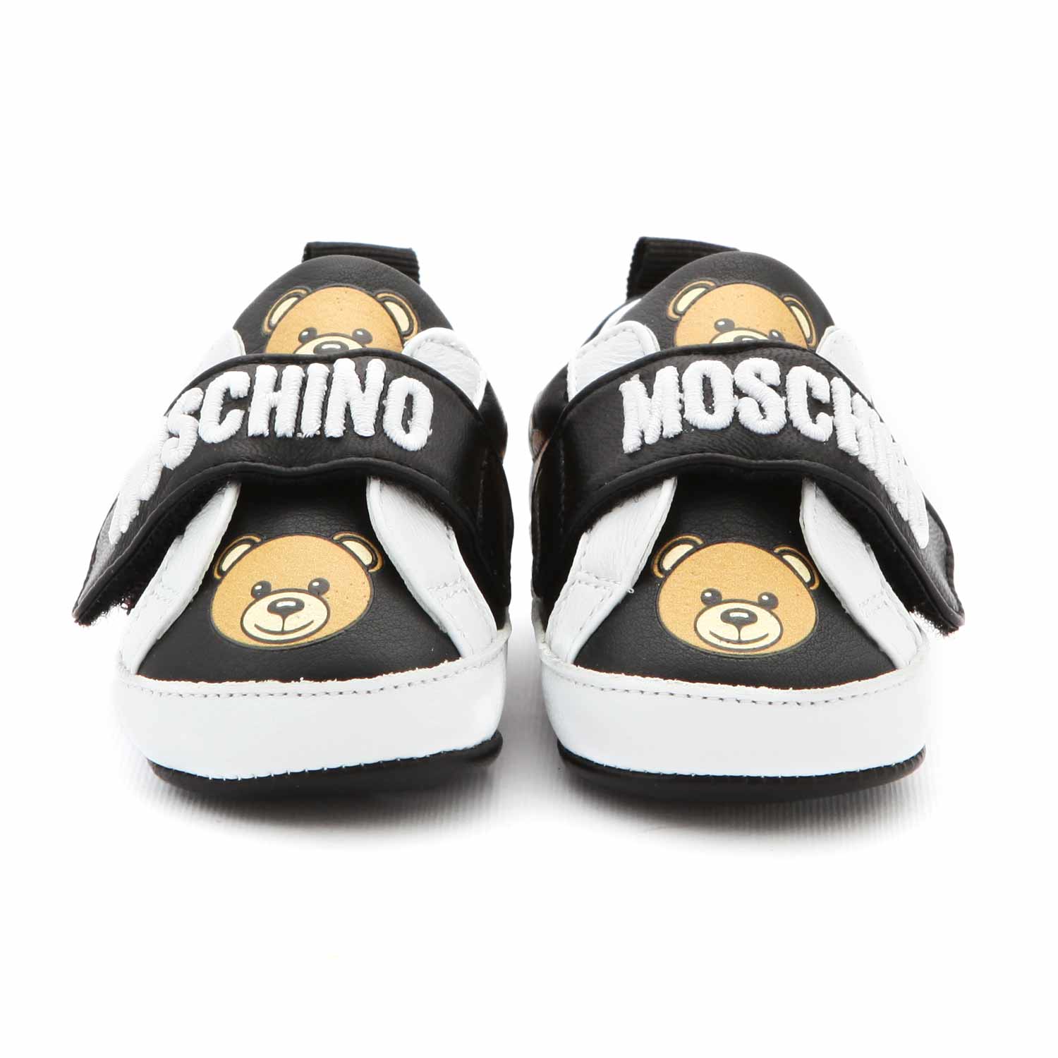 SNEAKER TEDDY BEAR NERA E BIANCA BABY UNISEX - annameglio.com abbigliamento moda