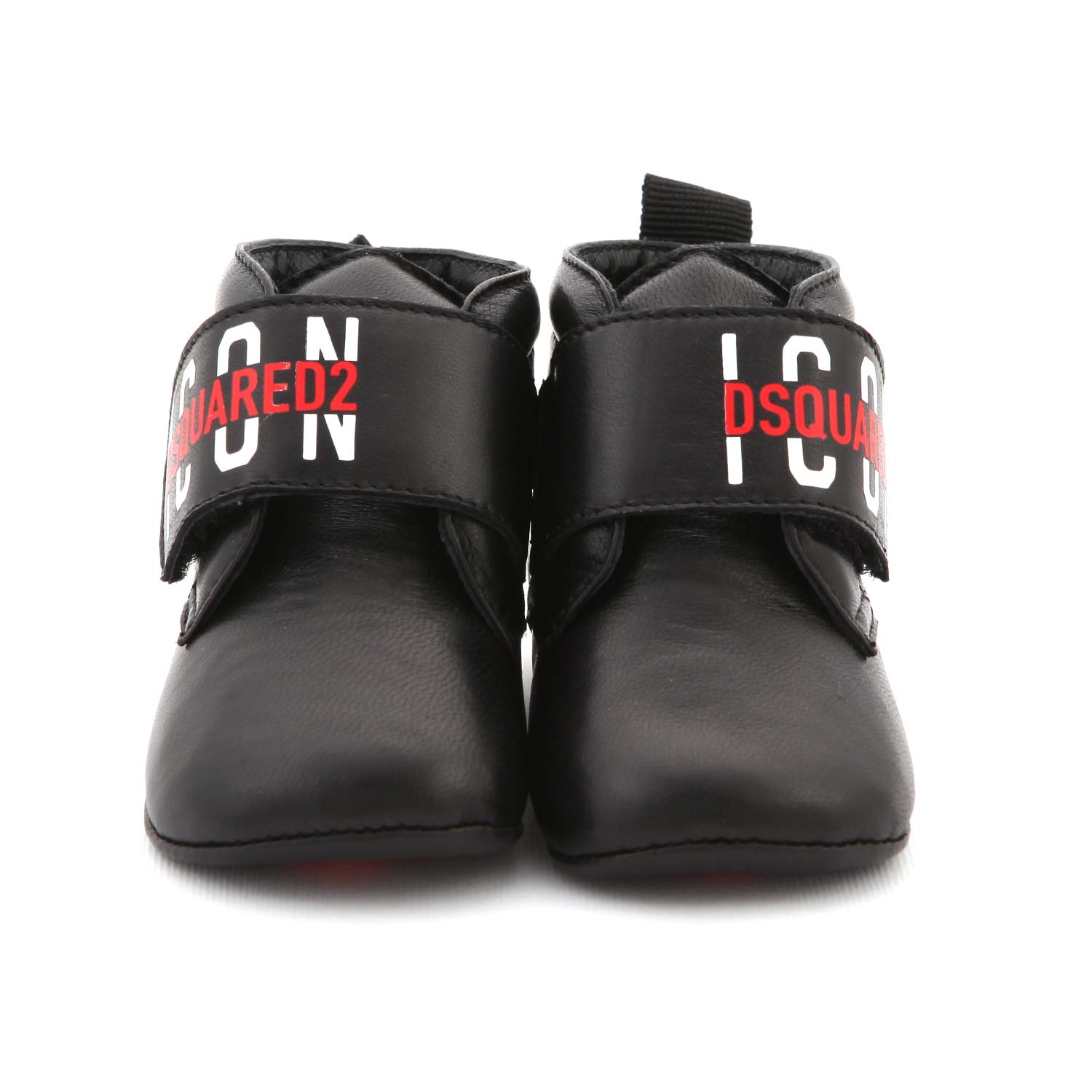 MINI SCARPONCINO IN PELLE NERA BEBÈ - annameglio.com abbigliamento moda