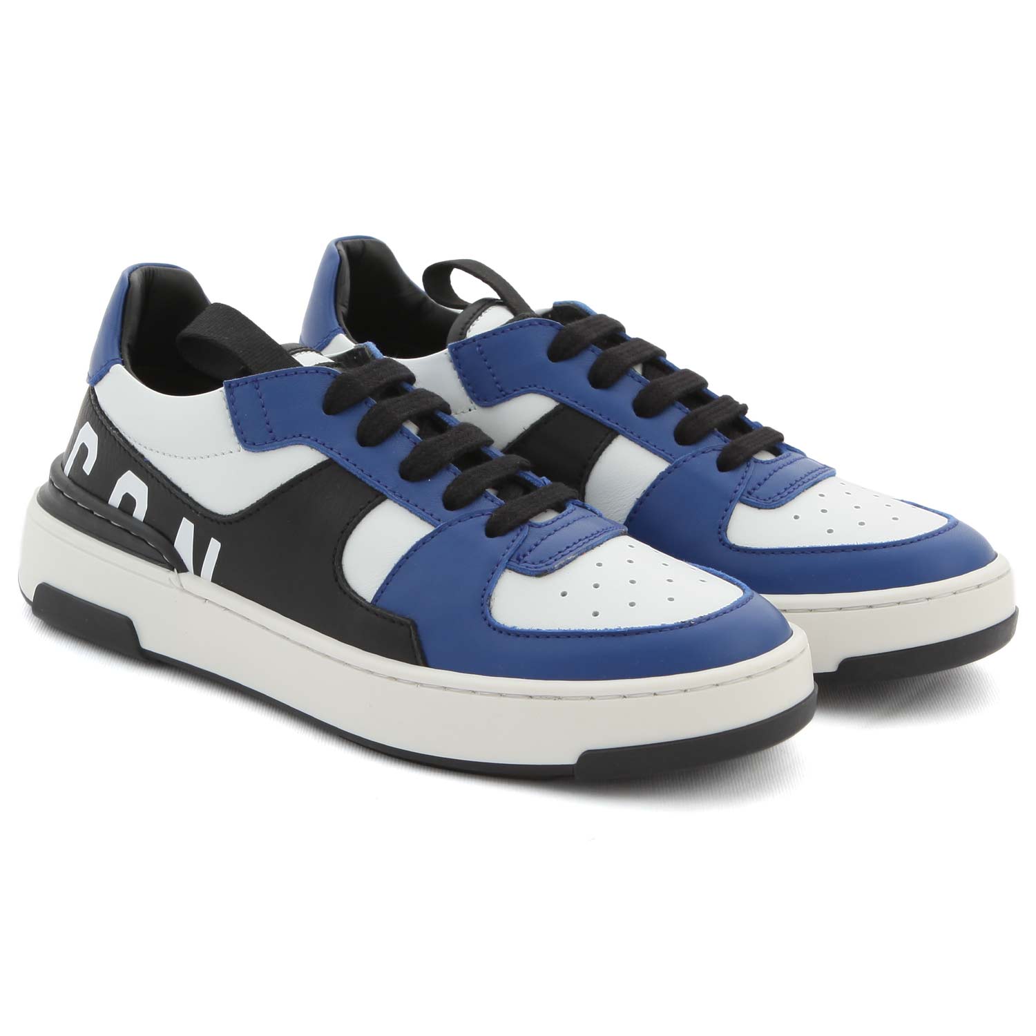 SNEAKERS UNISEX D2 ICON BLU BAMBINO E TEEN - annameglio.com abbigliamento moda
