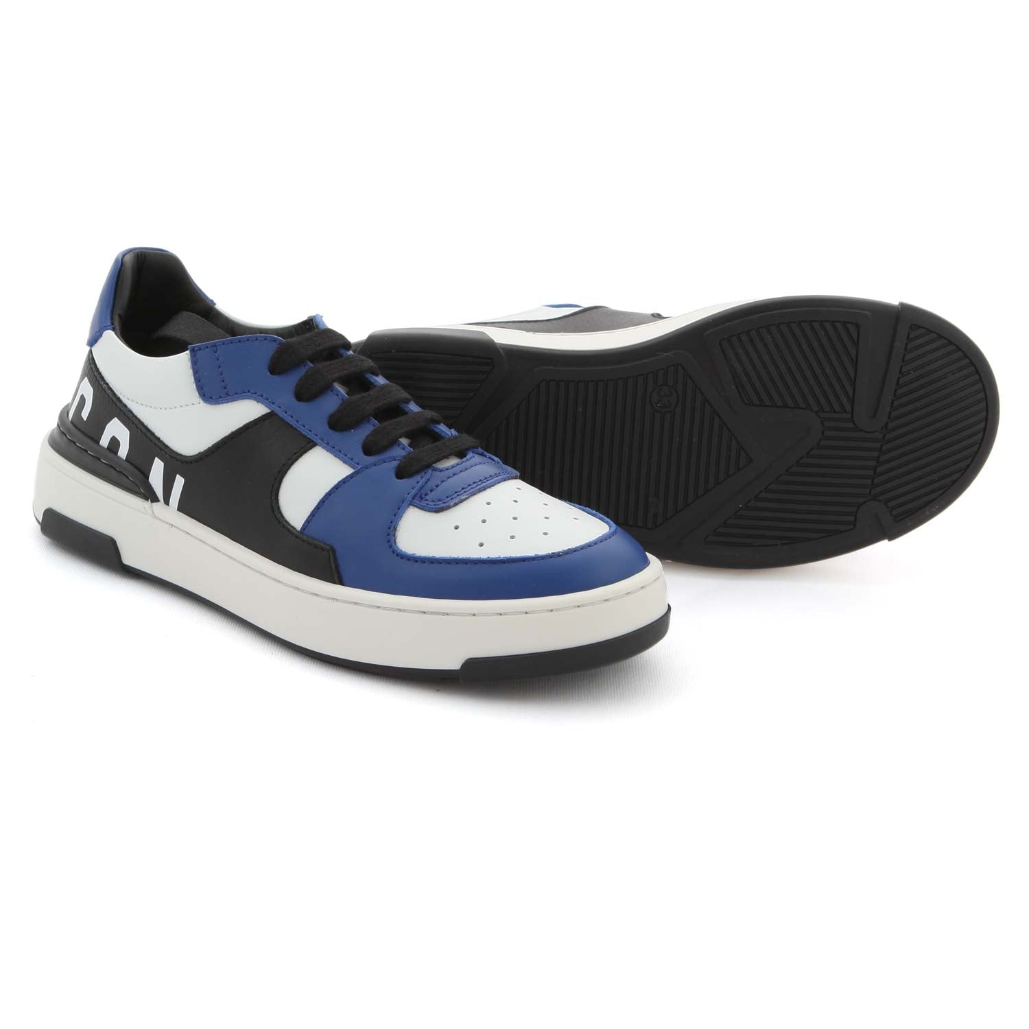 SNEAKERS UNISEX D2 ICON BLU BAMBINO E TEEN - annameglio.com abbigliamento moda