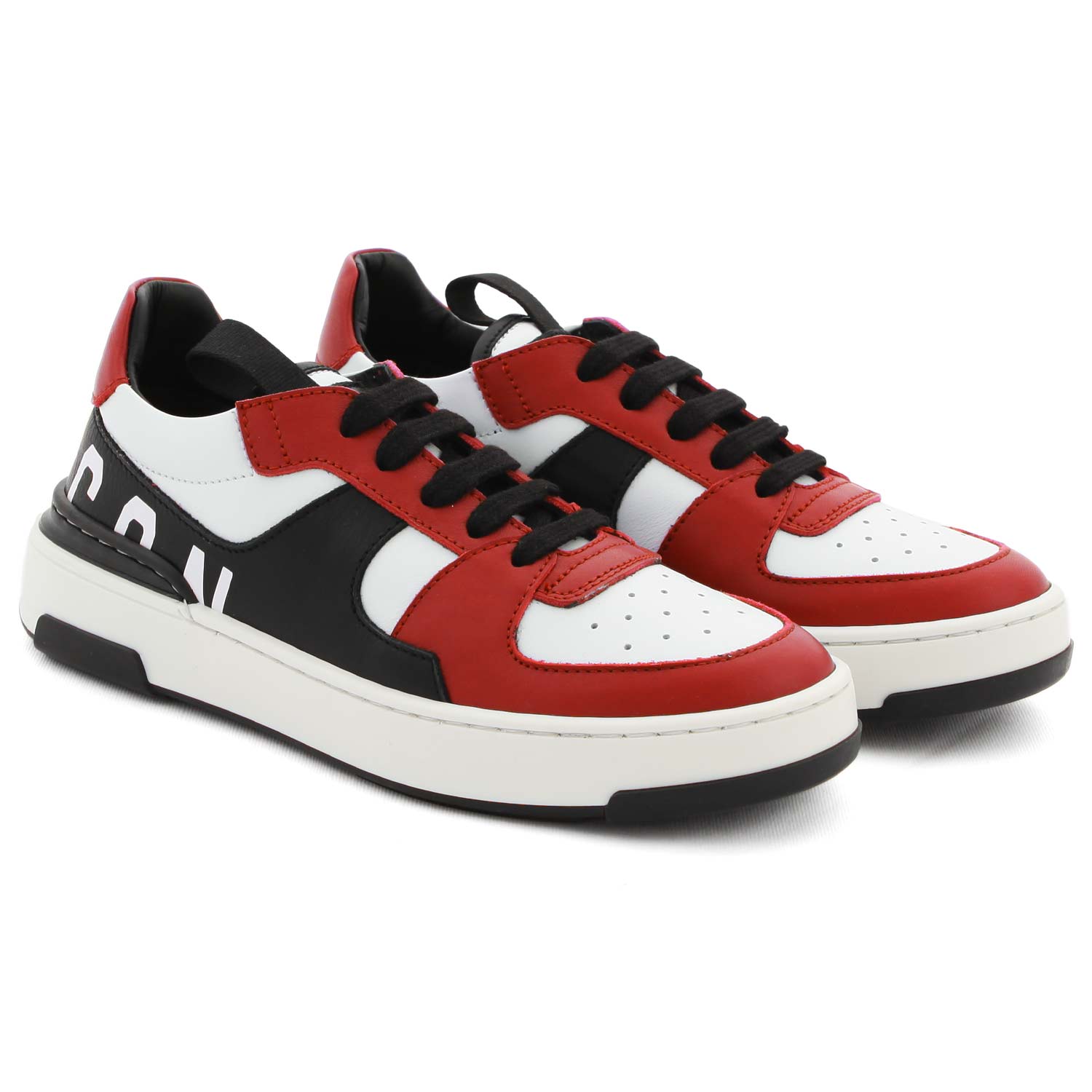 SNEAKERS UNISEX D2 ICON ROSSA BAMBINO E TEEN - annameglio.com abbigliamento moda