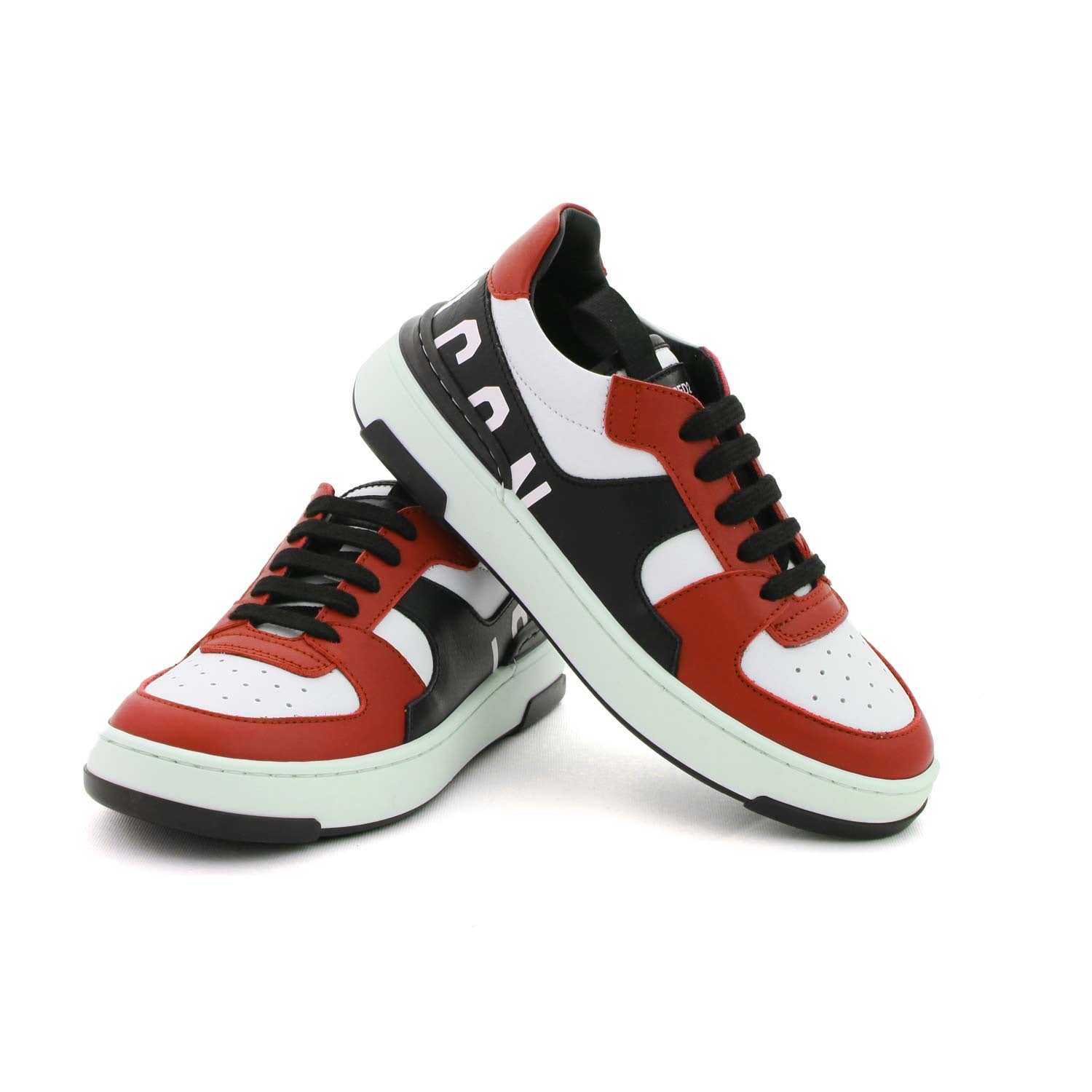 SNEAKERS UNISEX D2 ICON ROSSA BAMBINO E TEEN - annameglio.com abbigliamento moda