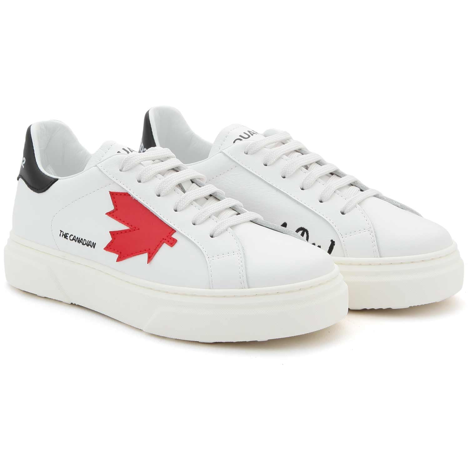 SNEAKER UNISEX D2 BOXER BIANCA TEENAGER - annameglio.com abbigliamento moda