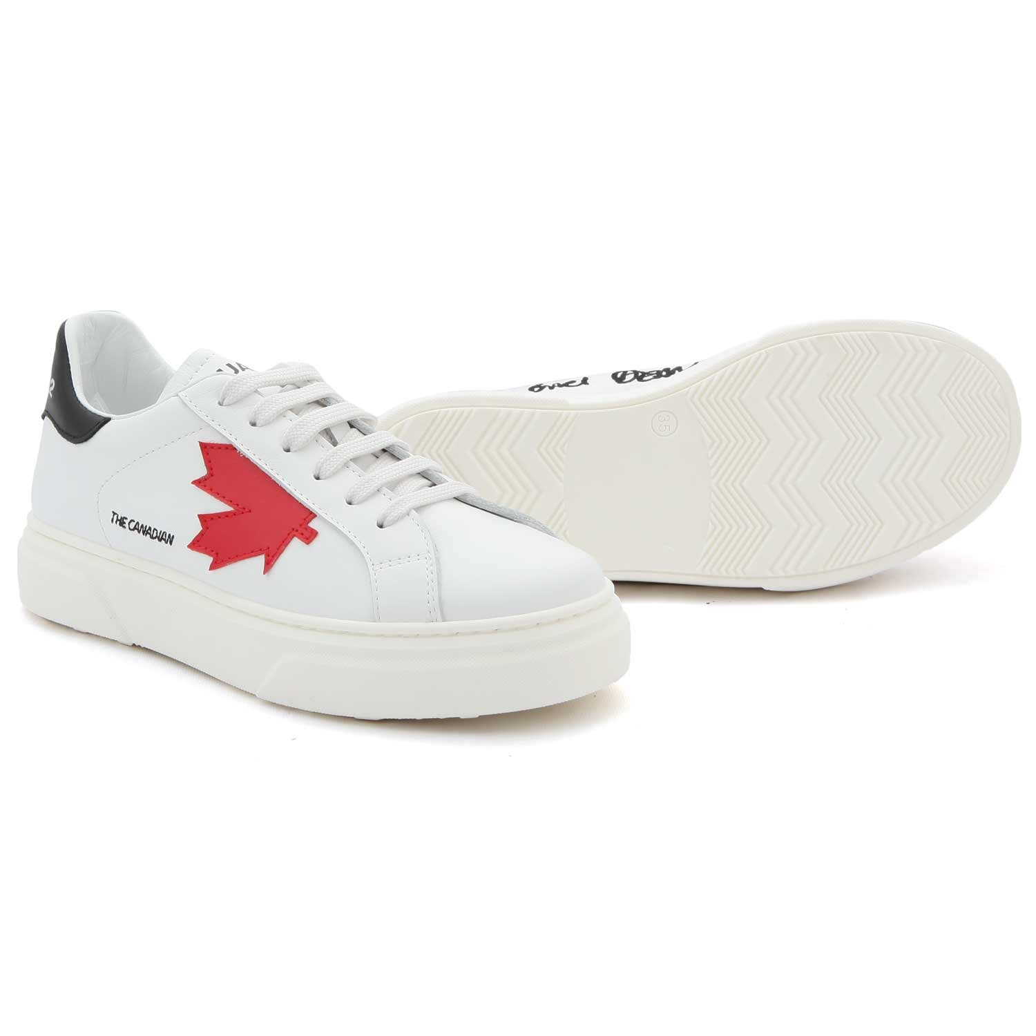 SNEAKER UNISEX D2 BOXER BIANCA TEENAGER - annameglio.com abbigliamento moda