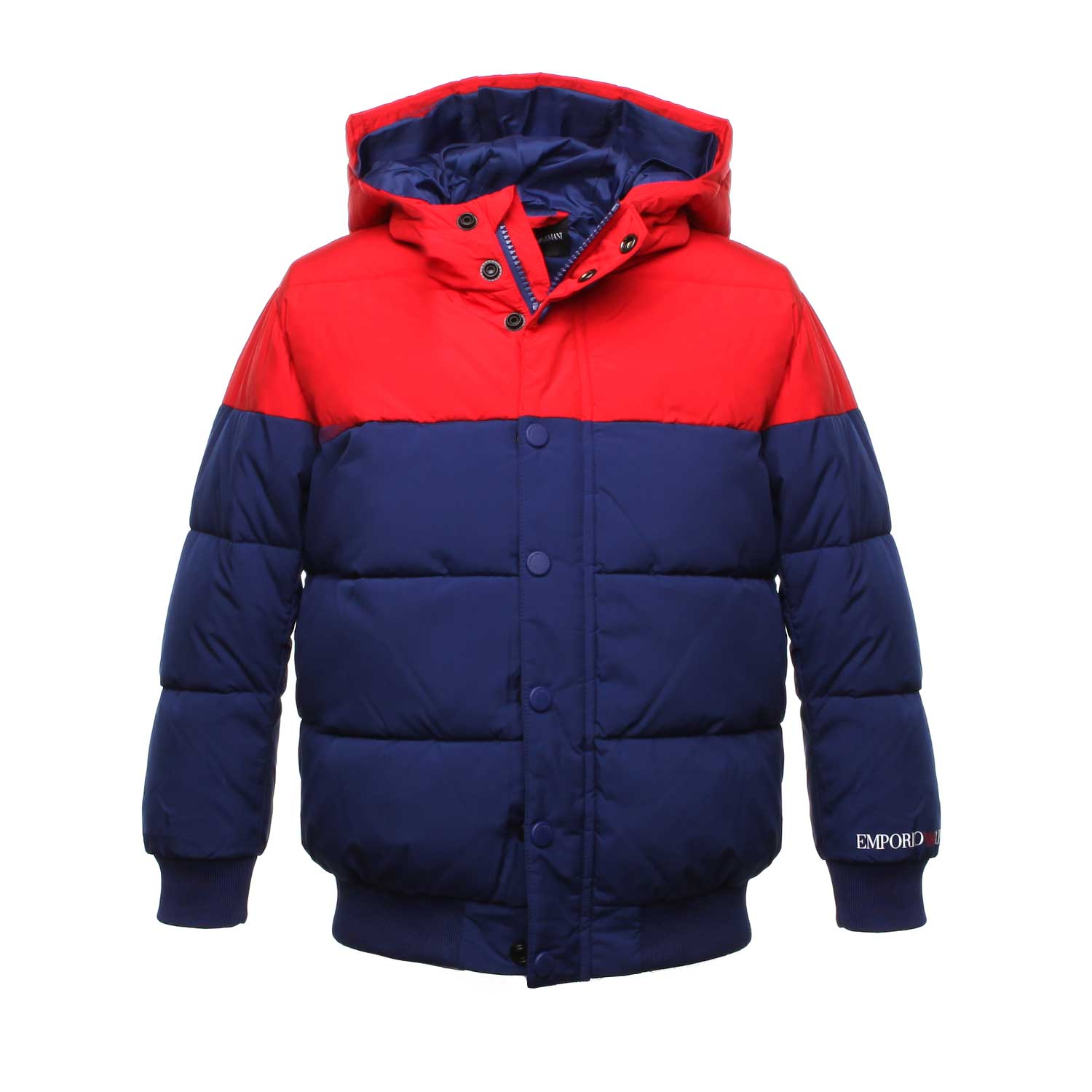 GIUBBINO IMBOTTITO BLU E ROSSO BAMBINO E TEENAGER - annameglio.com abbigliamento moda