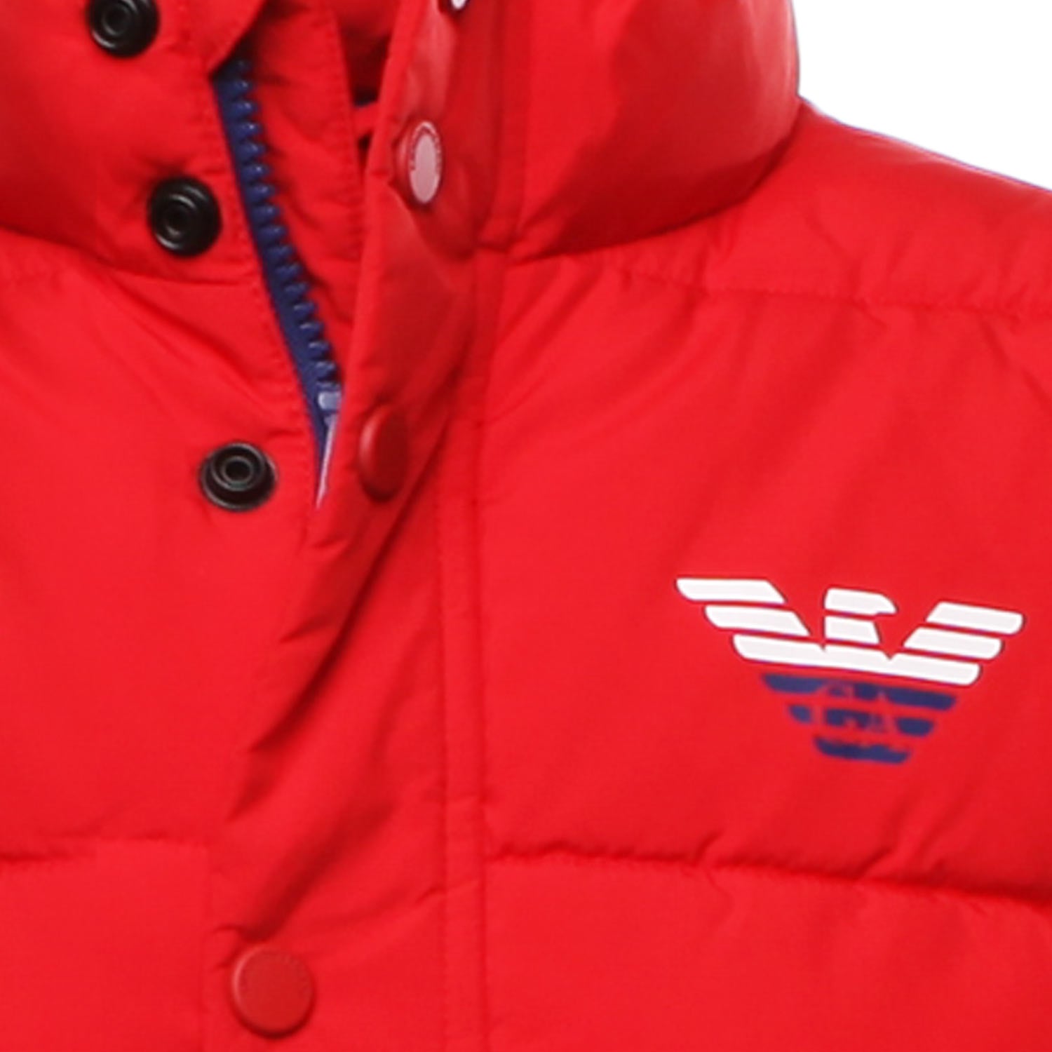 GILET IMBOTTITO ROSSO BAMBINO E TEENAGER - annameglio.com abbigliamento moda