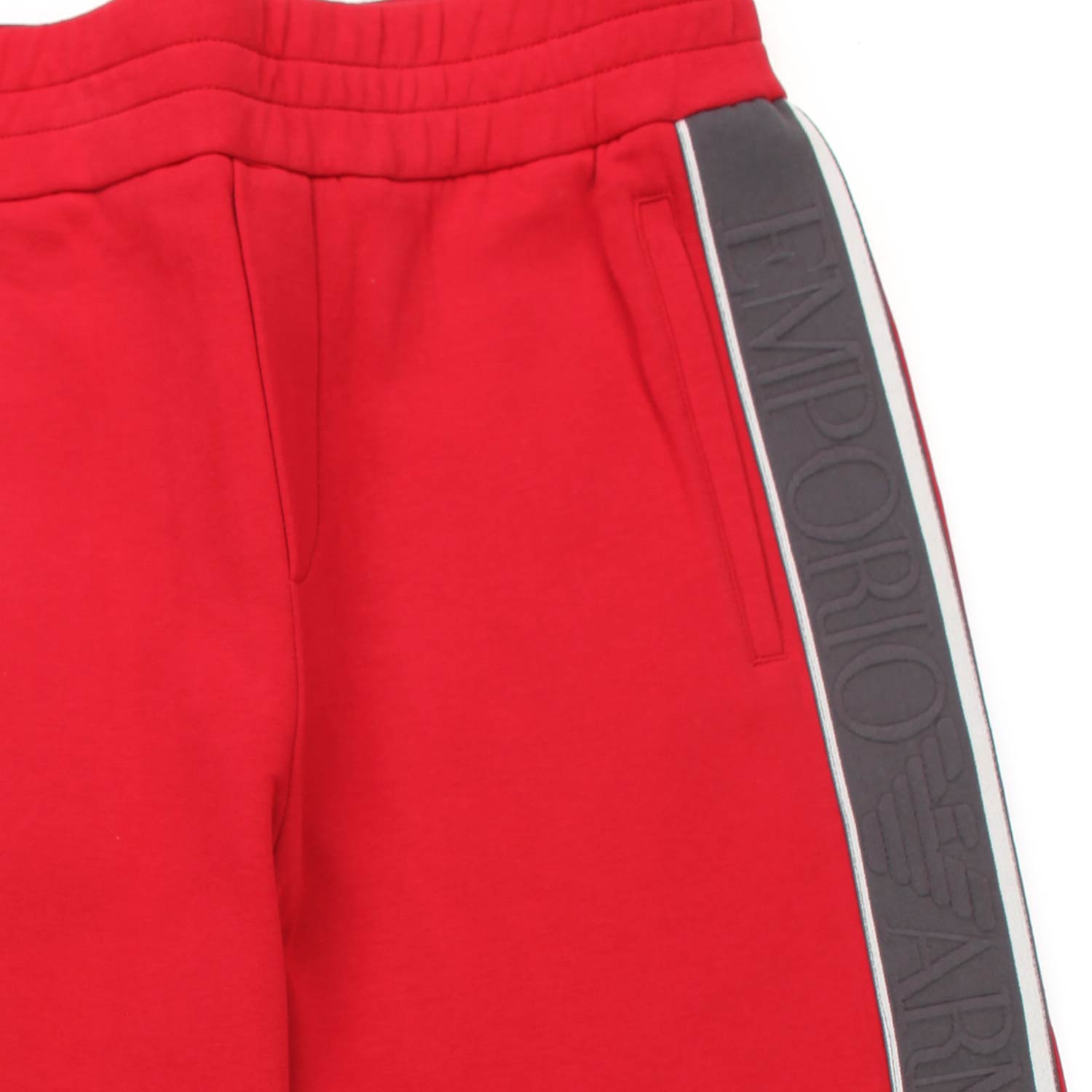 PANTALONE TUTA ROSSO E GRIGIO BAMBINO E TEENAGER - annameglio.com abbigliamento moda