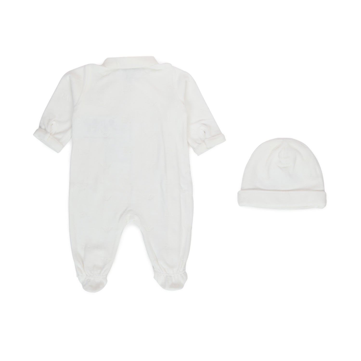 TUTINA NEONATO UNISEX BIANCA CON CAPPELLO - annameglio.com abbigliamento moda