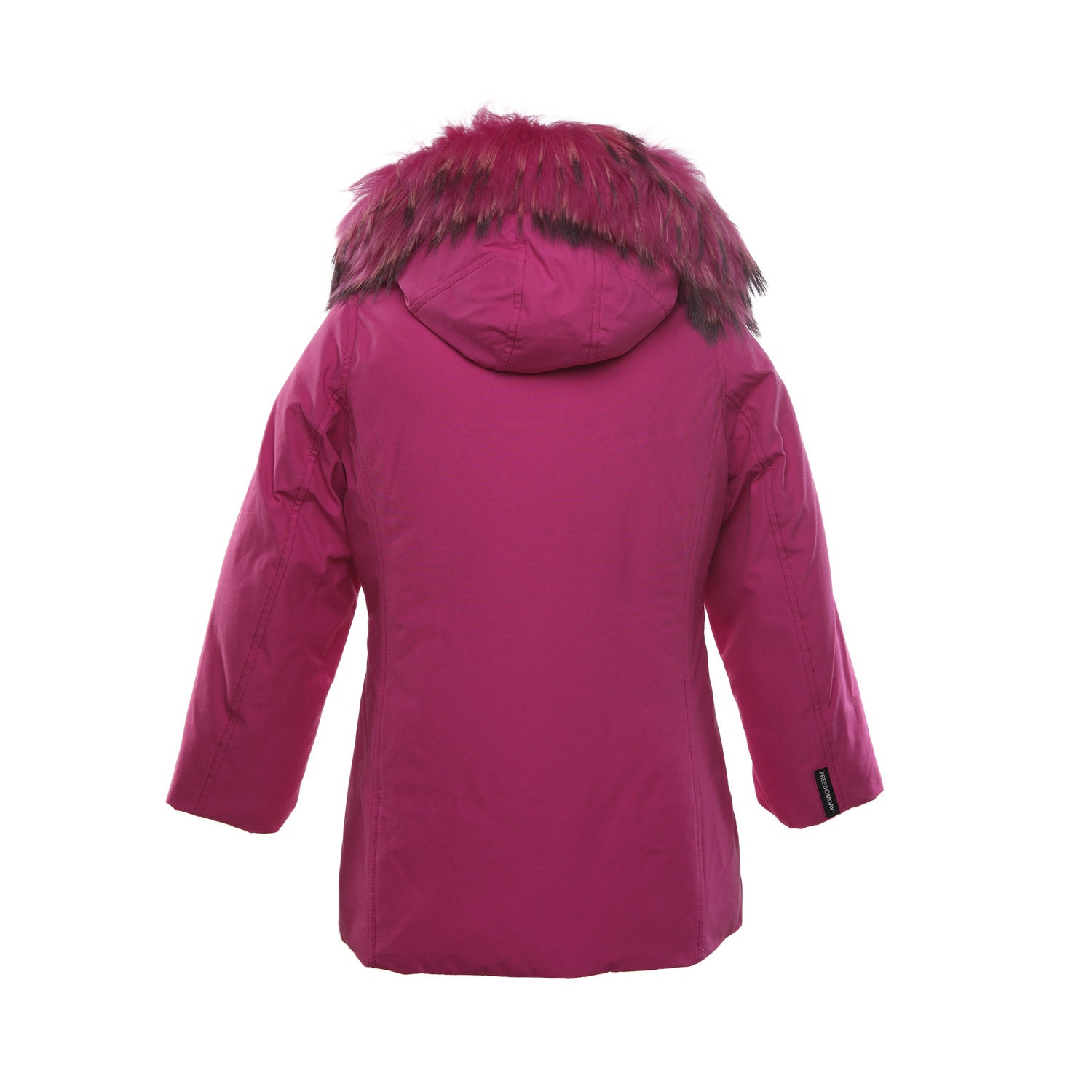 PARKA FUCSIA CON PELLICCIA BAMBINA E TEEN - annameglio.com abbigliamento moda